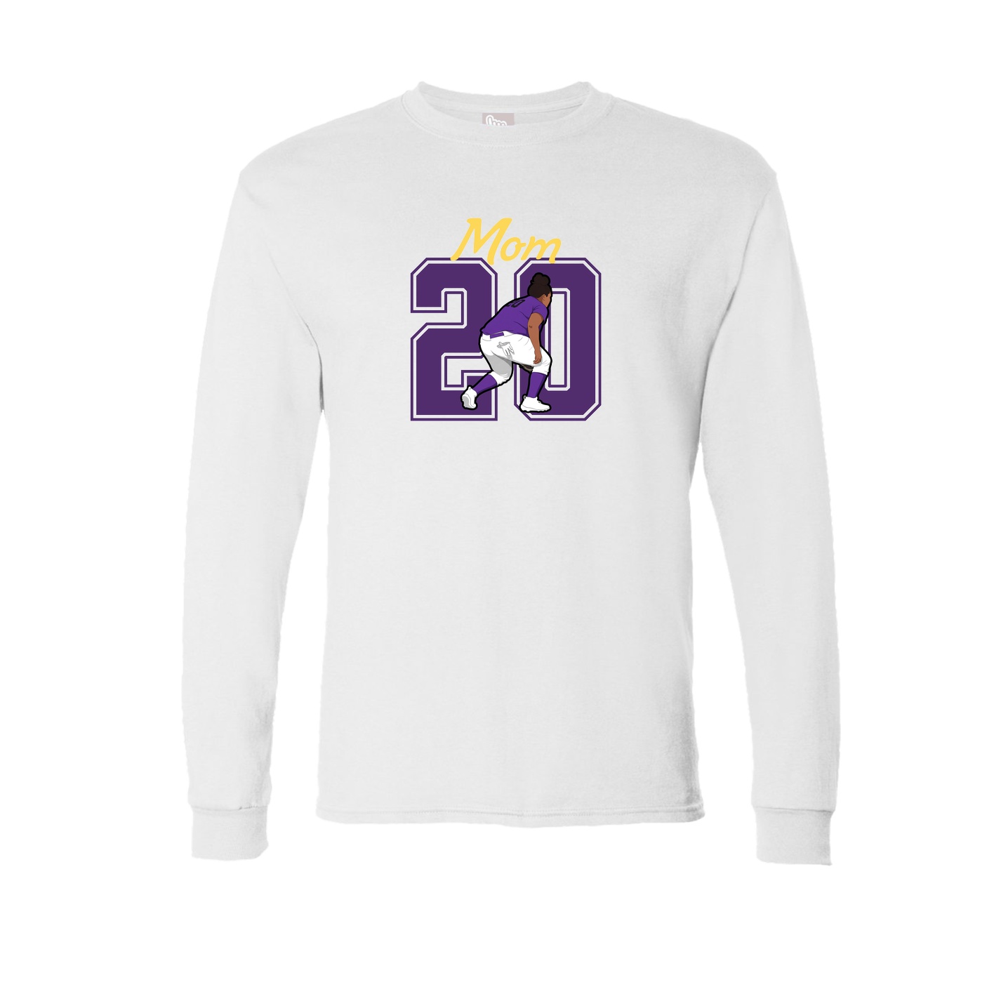 Long Sleeve Tee — Mothers Day Shirsey in White