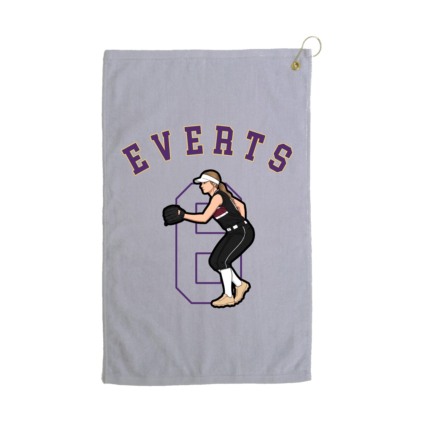 Golf Towel — Shirsey Arch in Grey