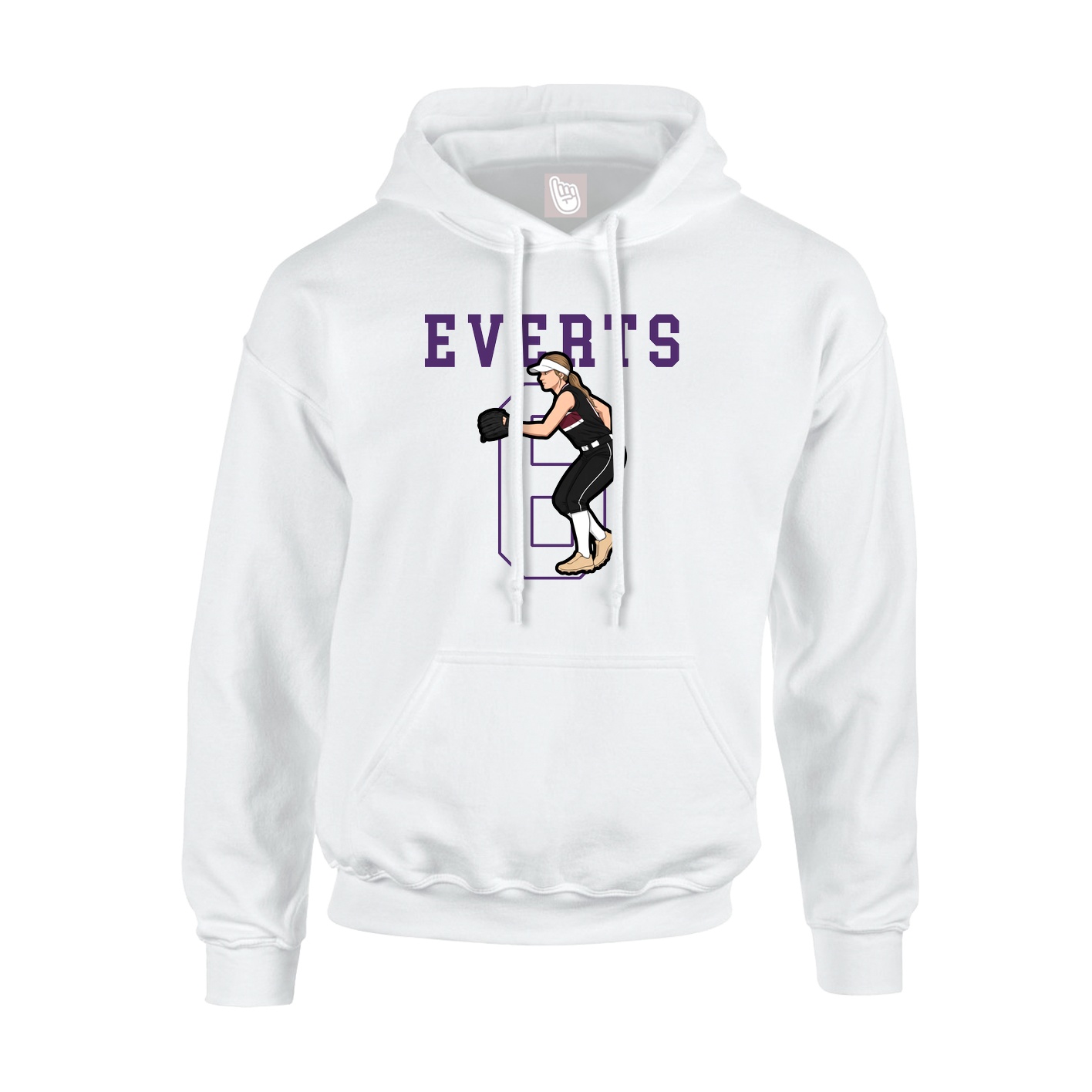 Youth Hoodie — Shirsey in White