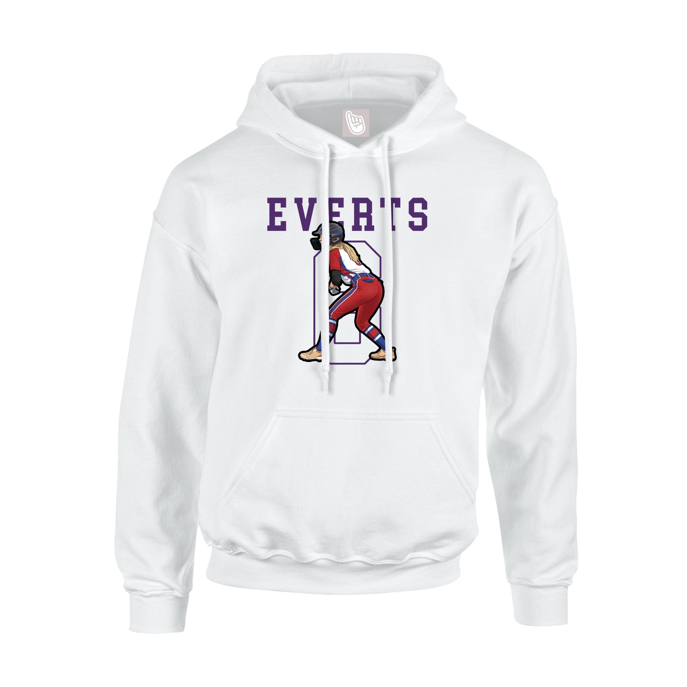 Youth Hoodie — Shirsey in White