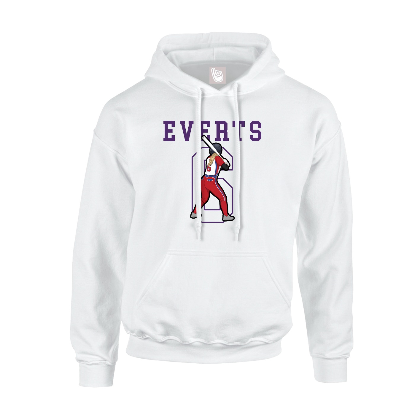 Youth Hoodie — Shirsey in White