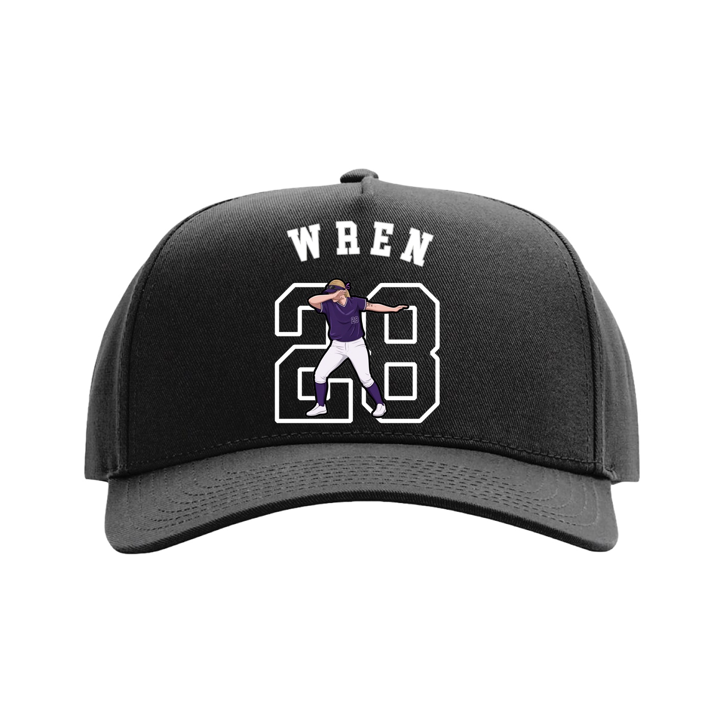 Full Fabric Five-Panel Champ Cap