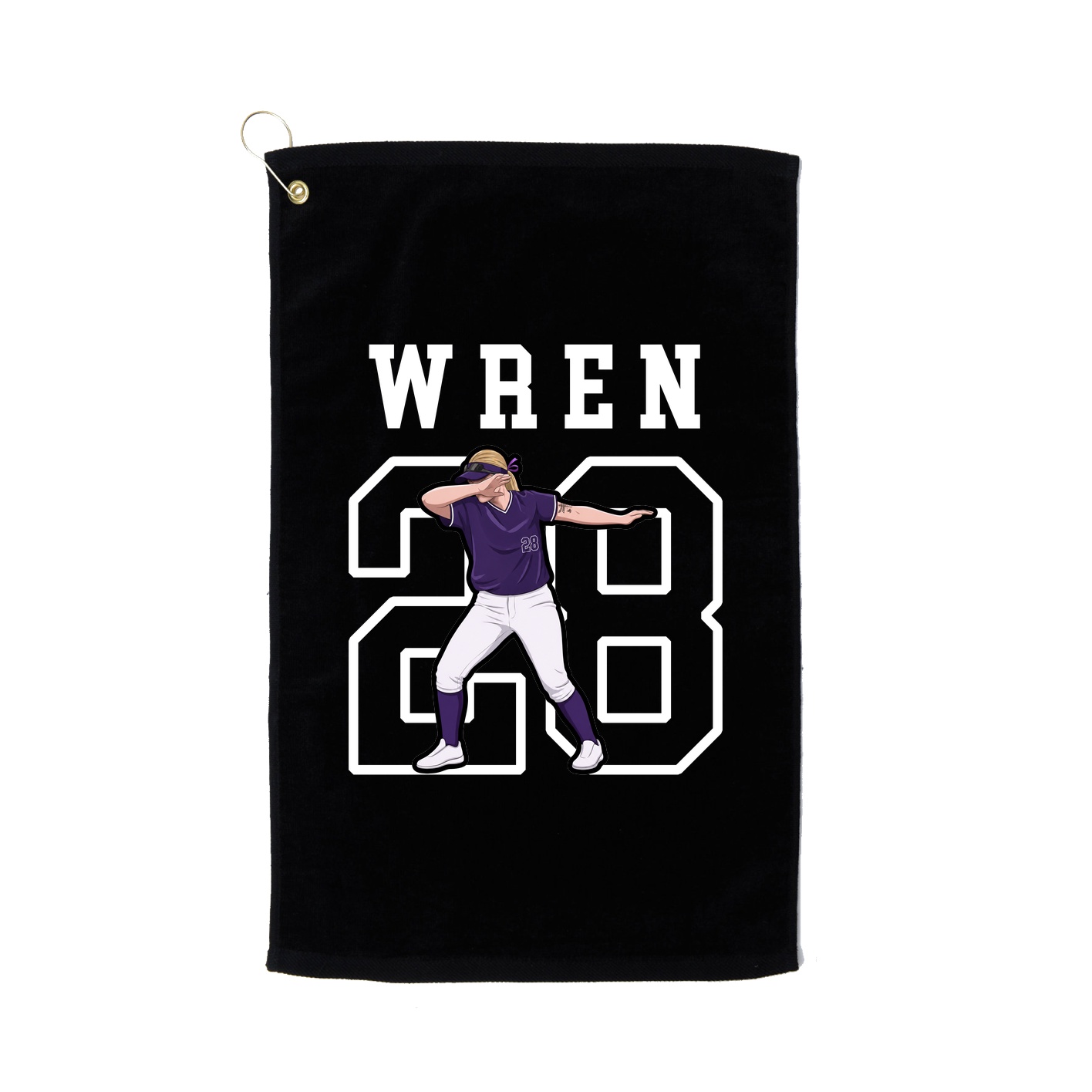 Golf Towel — Shirsey in Black