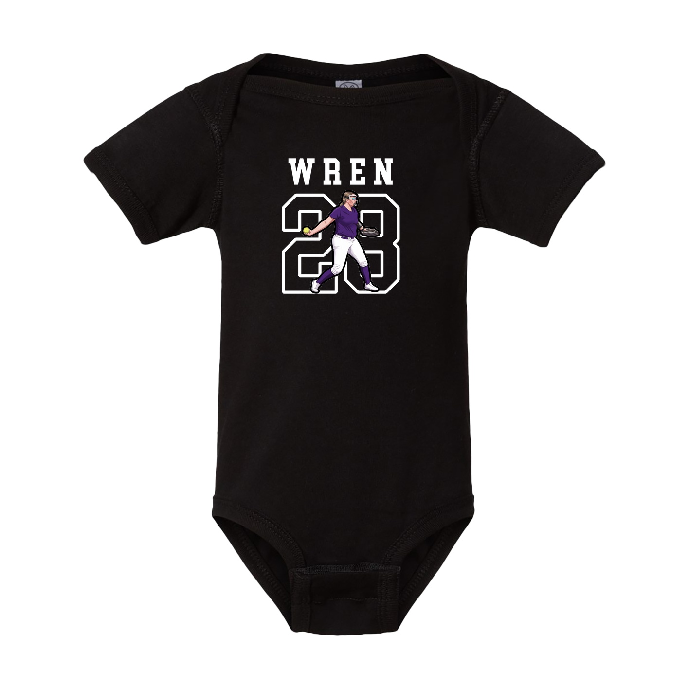 Baby Onesie — Shirsey in Black