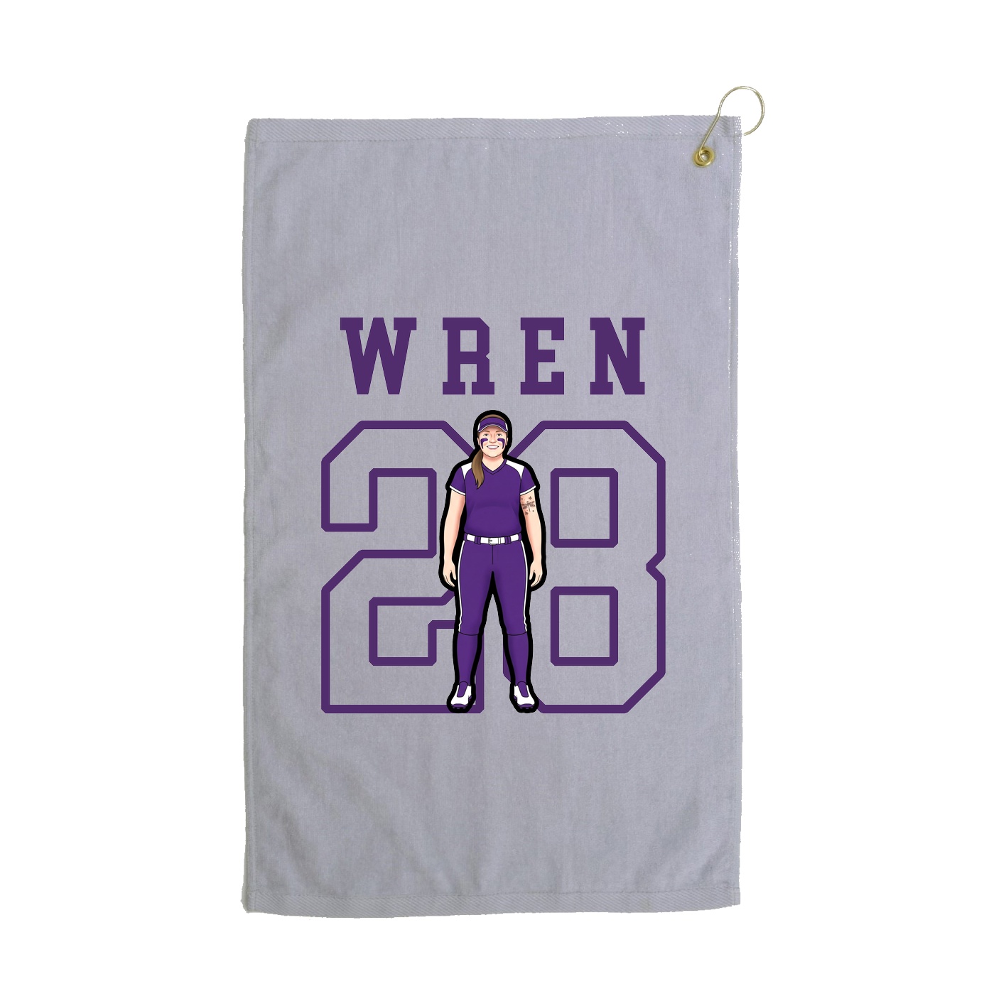 Golf Towel — Shirsey in Grey