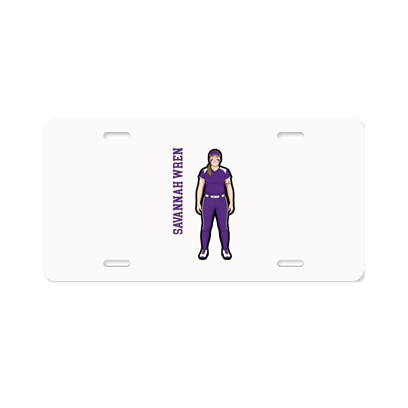 Aluminum License Plate