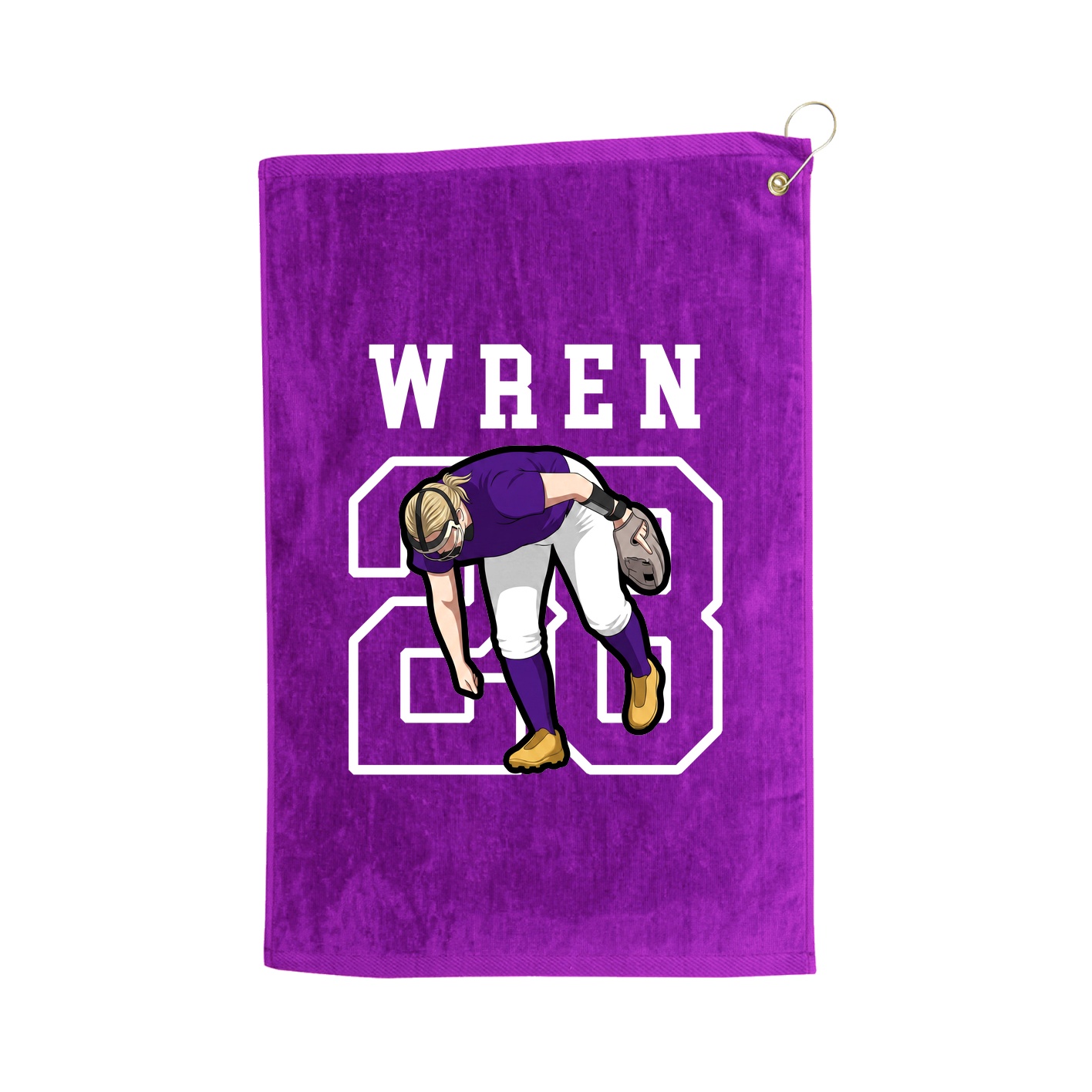 Golf Towel — Shirsey in Purple