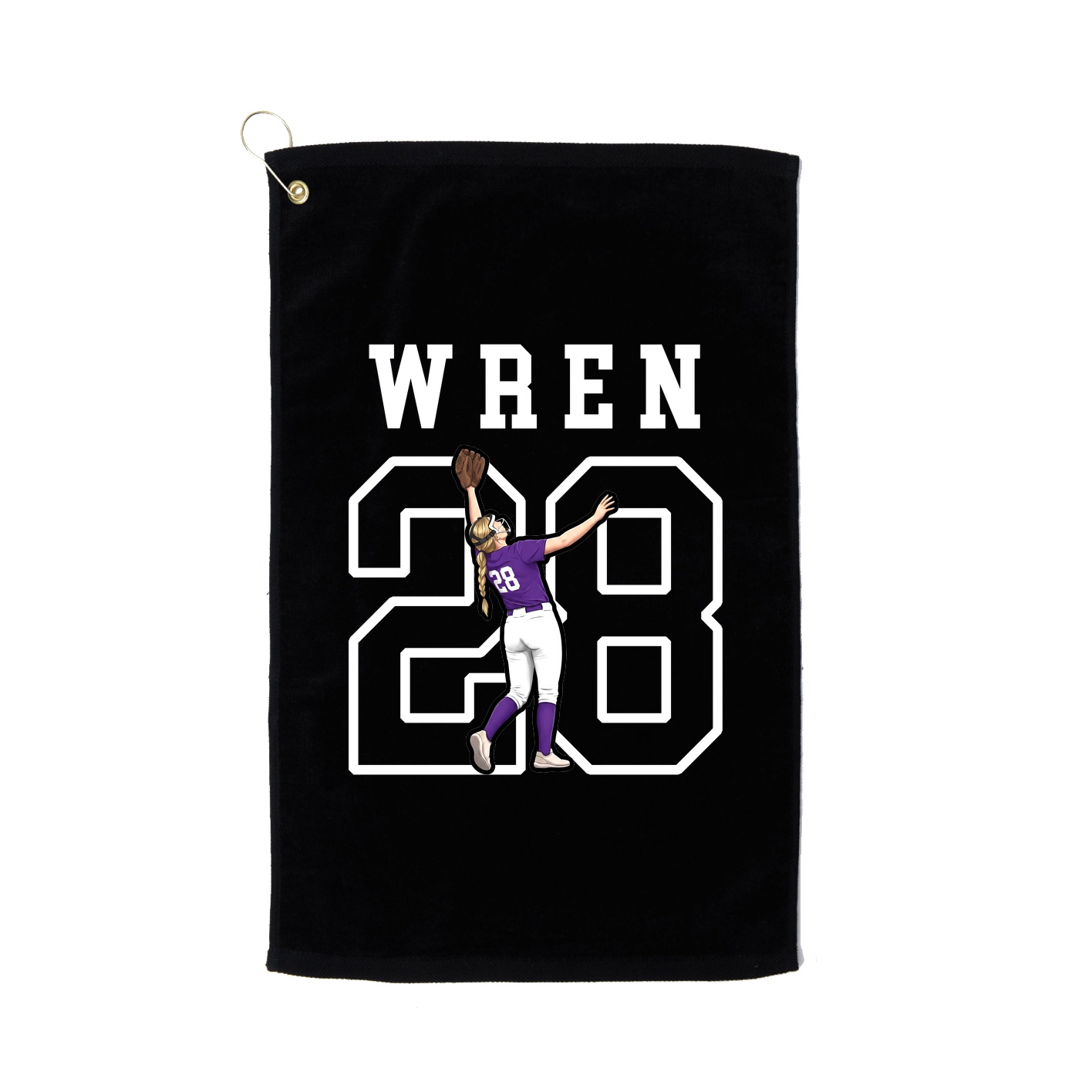 Golf Towel — Shirsey in Black