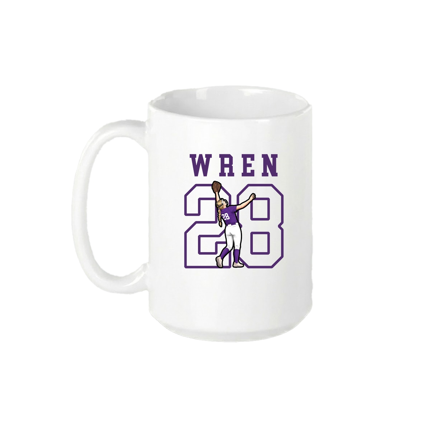 15oz Coffee Mug — Shirsey in White