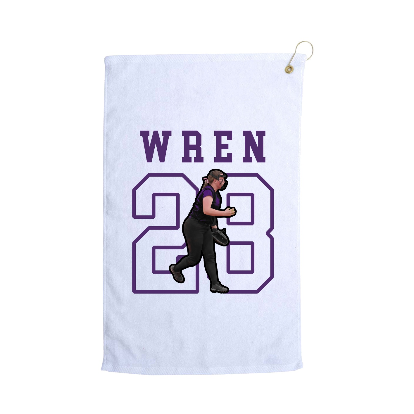 Golf Towel — Shirsey in White