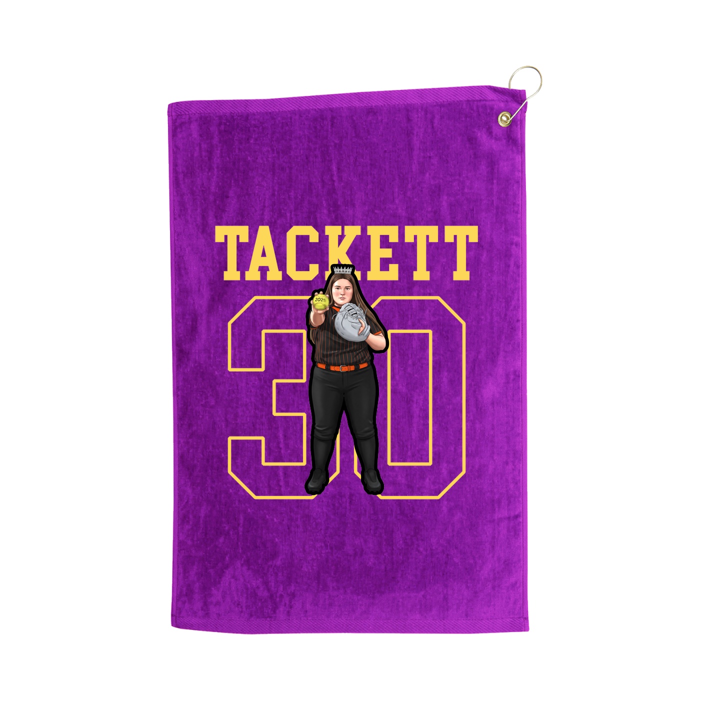 Golf Towel — Shirsey in Purple