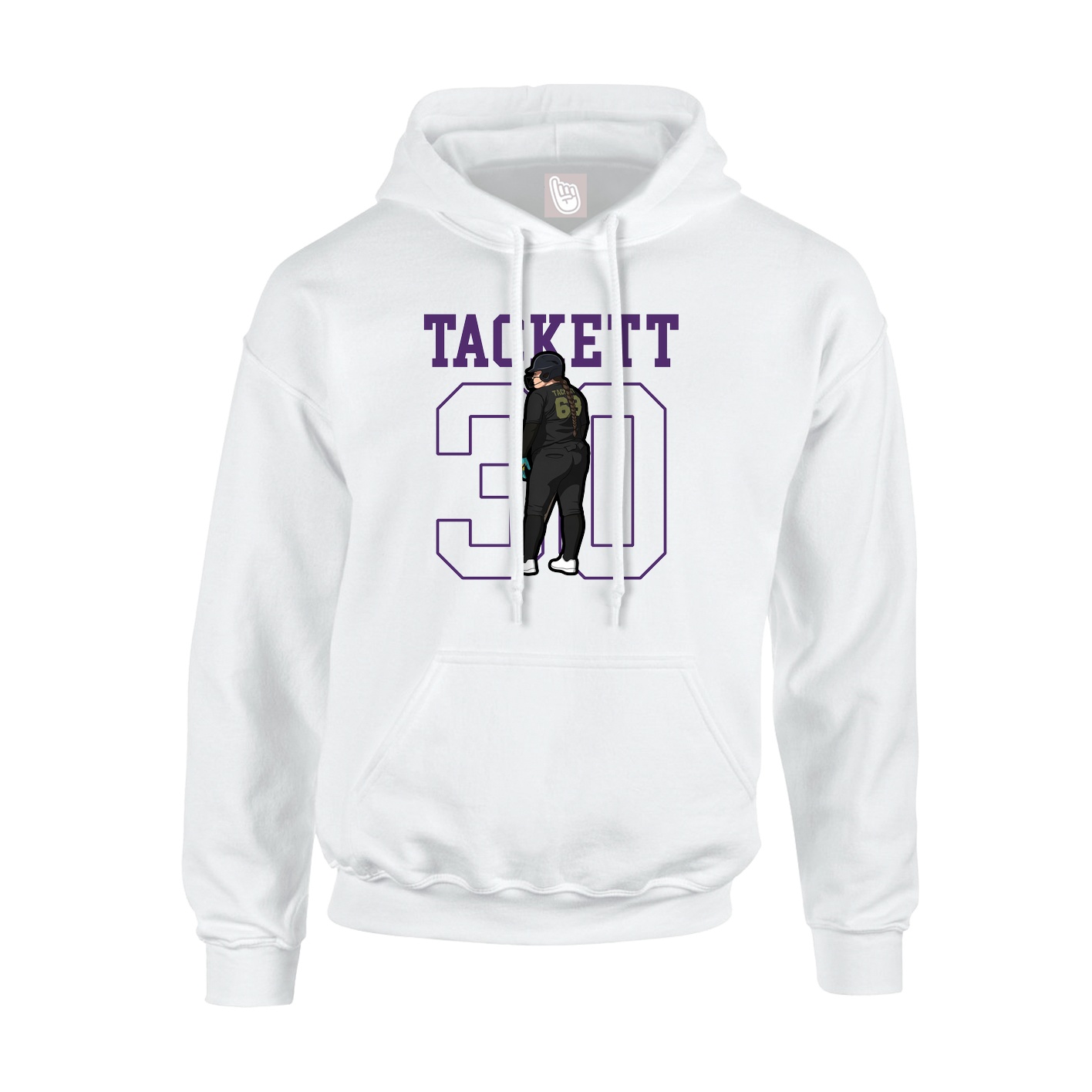 Hoodie — Shirsey in White