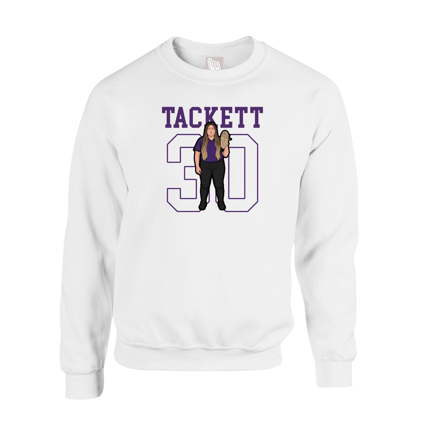 Fleece Crew — Shirsey in White