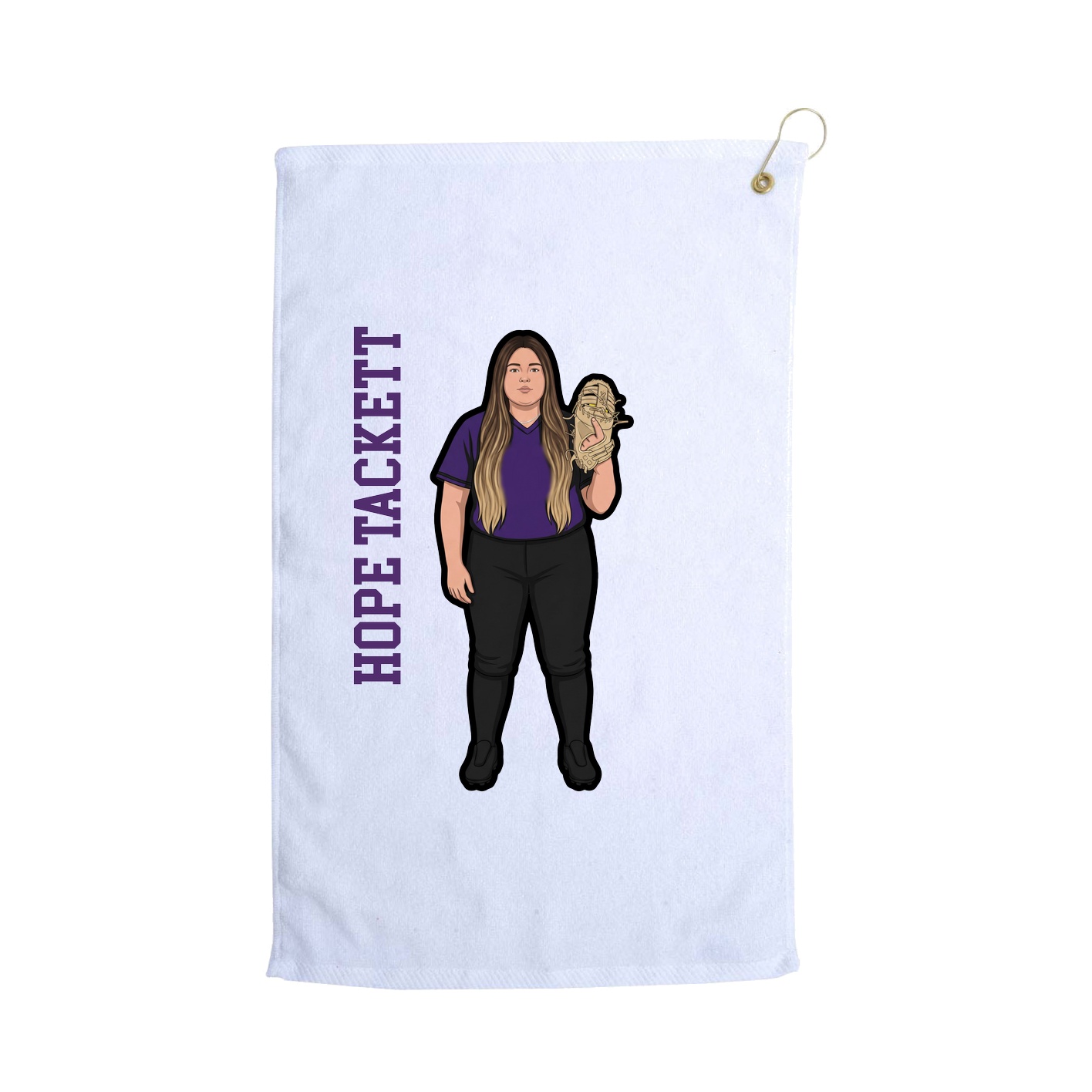 Terry Velour Golf Towel