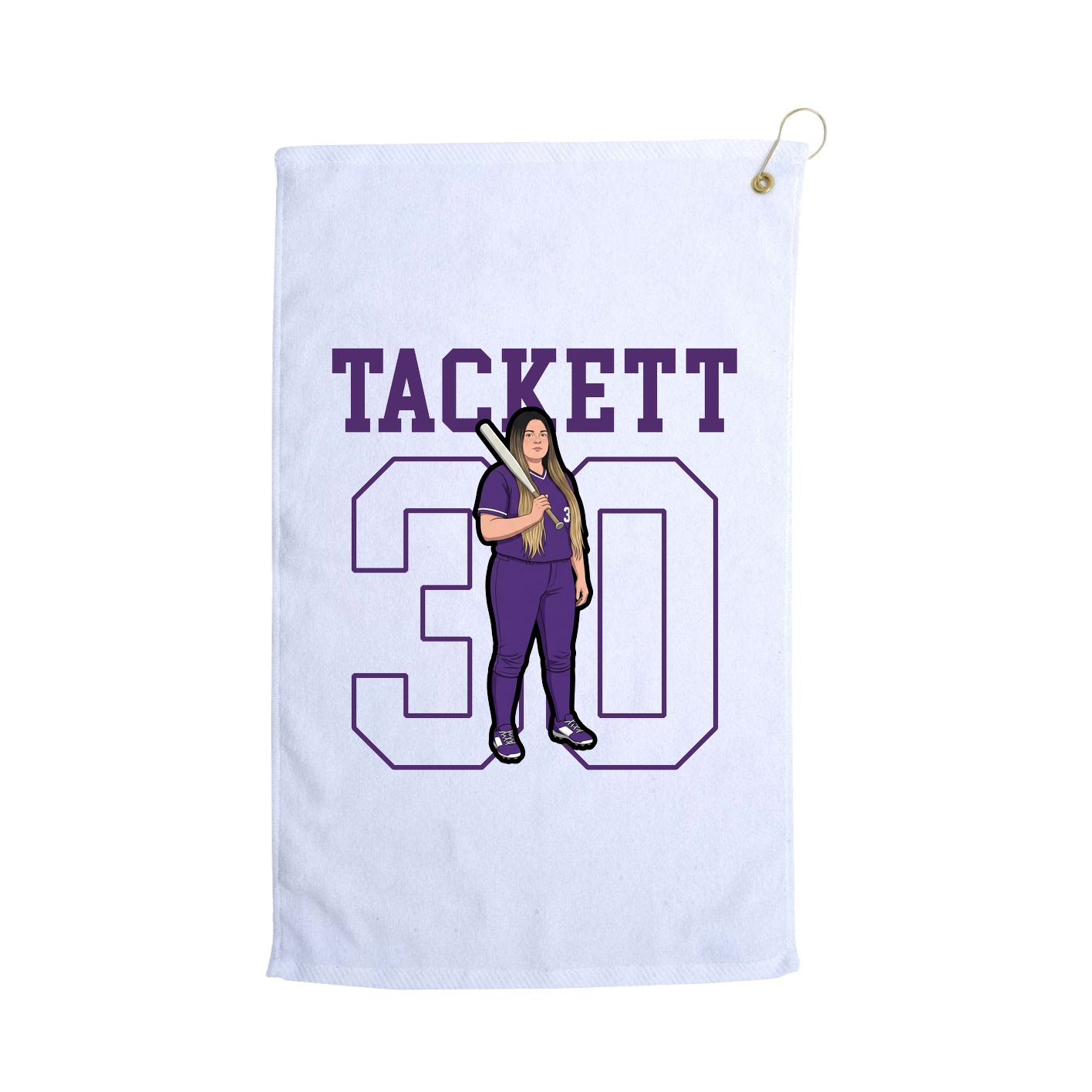 Golf Towel — Shirsey in White