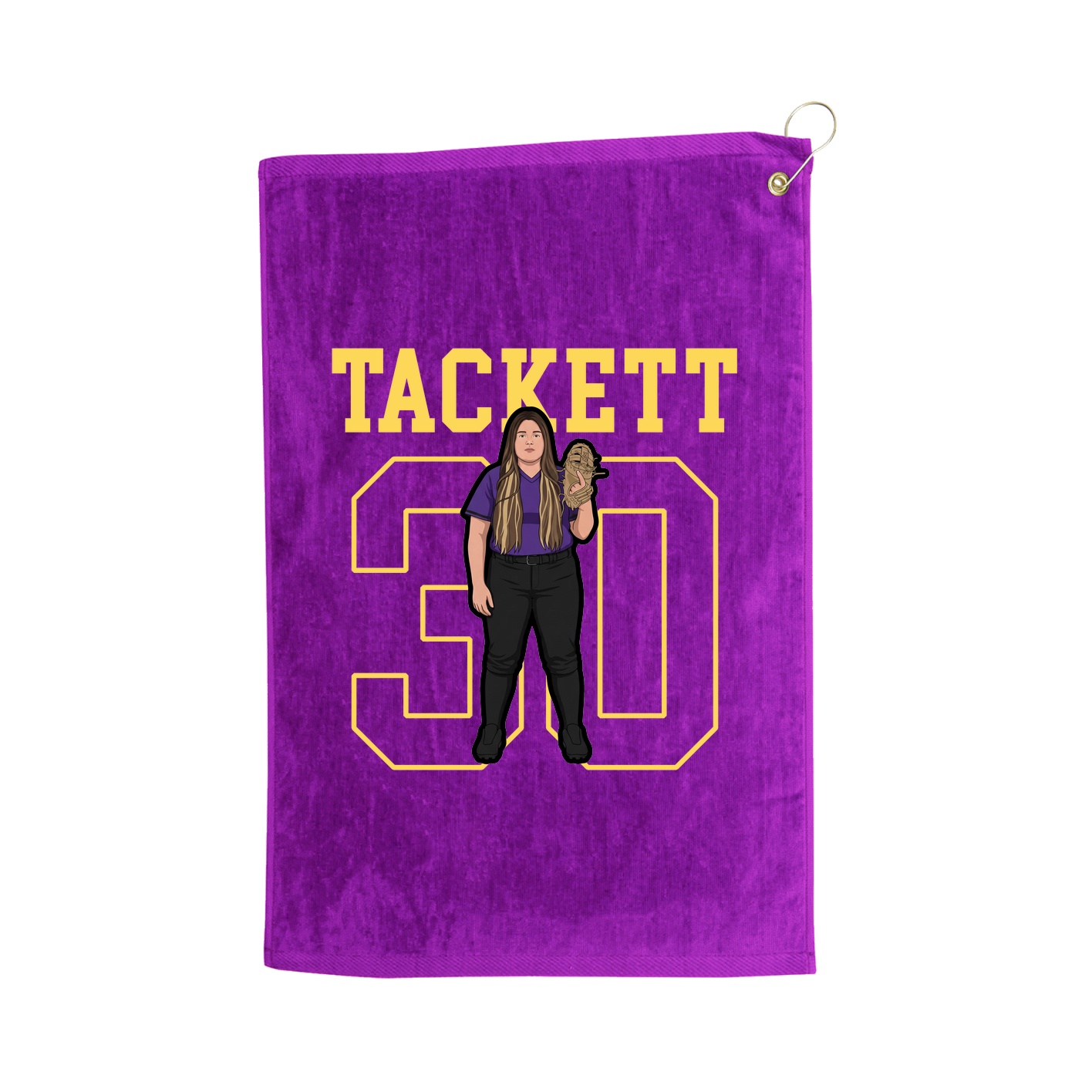 Golf Towel — Shirsey in Purple