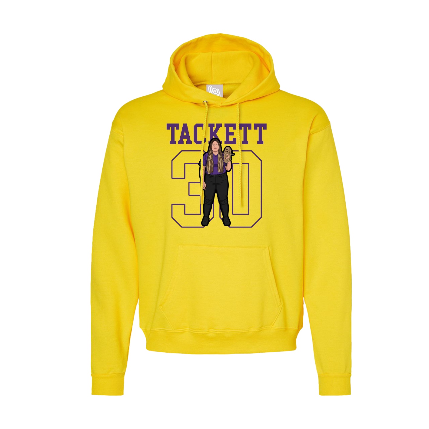 Hoodie — Shirsey in Yellow