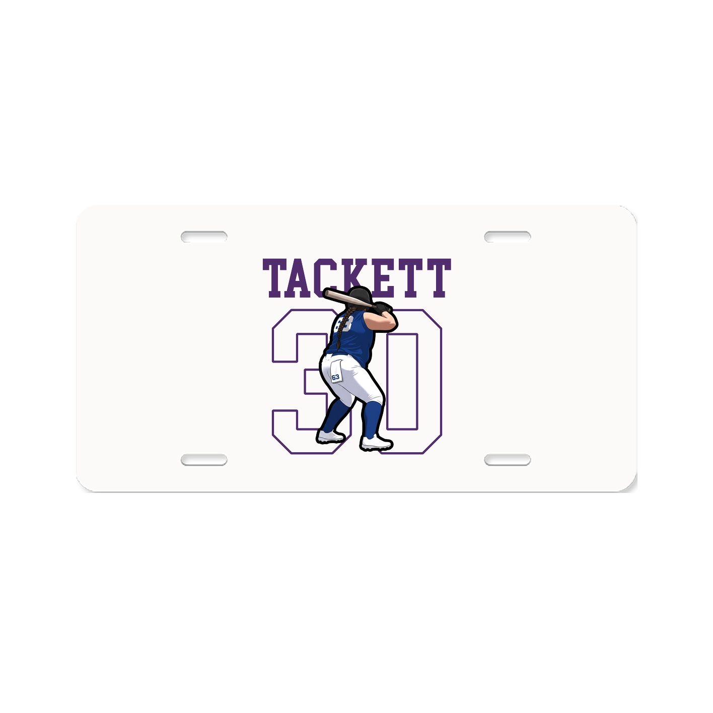 Aluminum License Plate