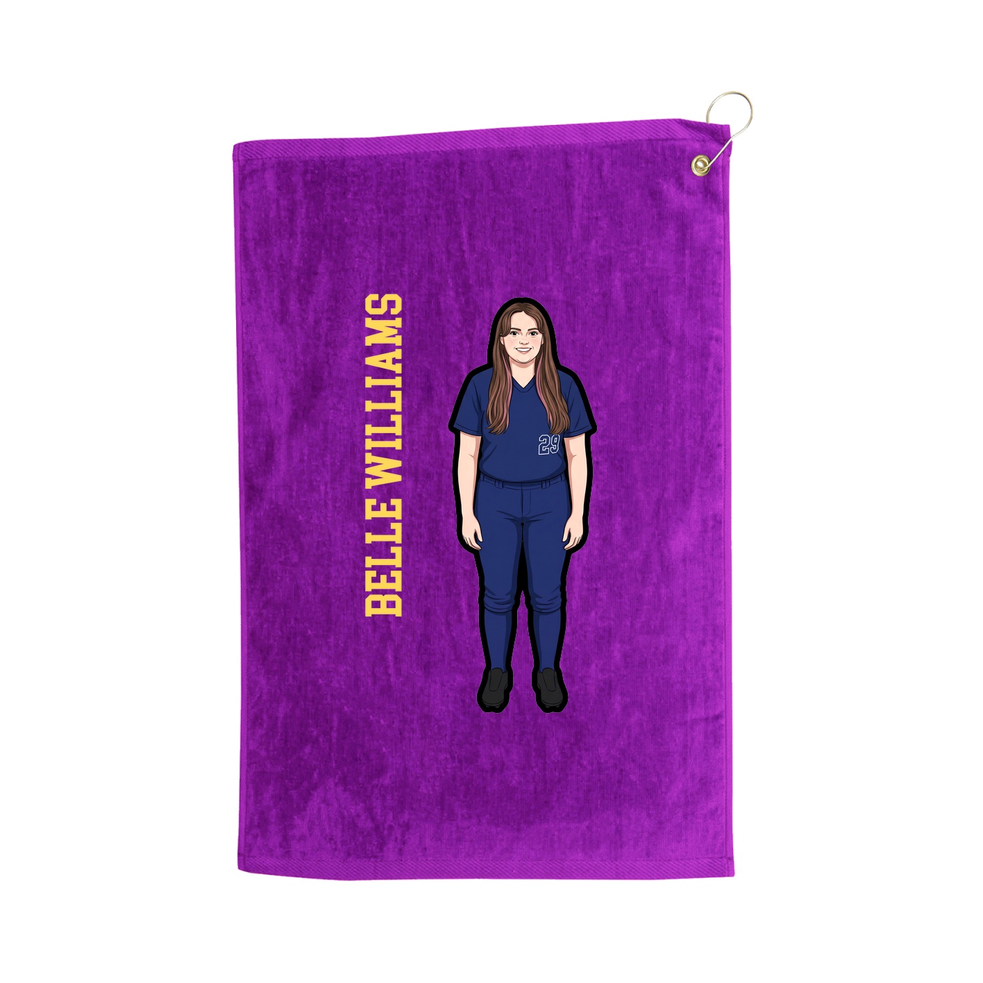 Terry Velour Golf Towel
