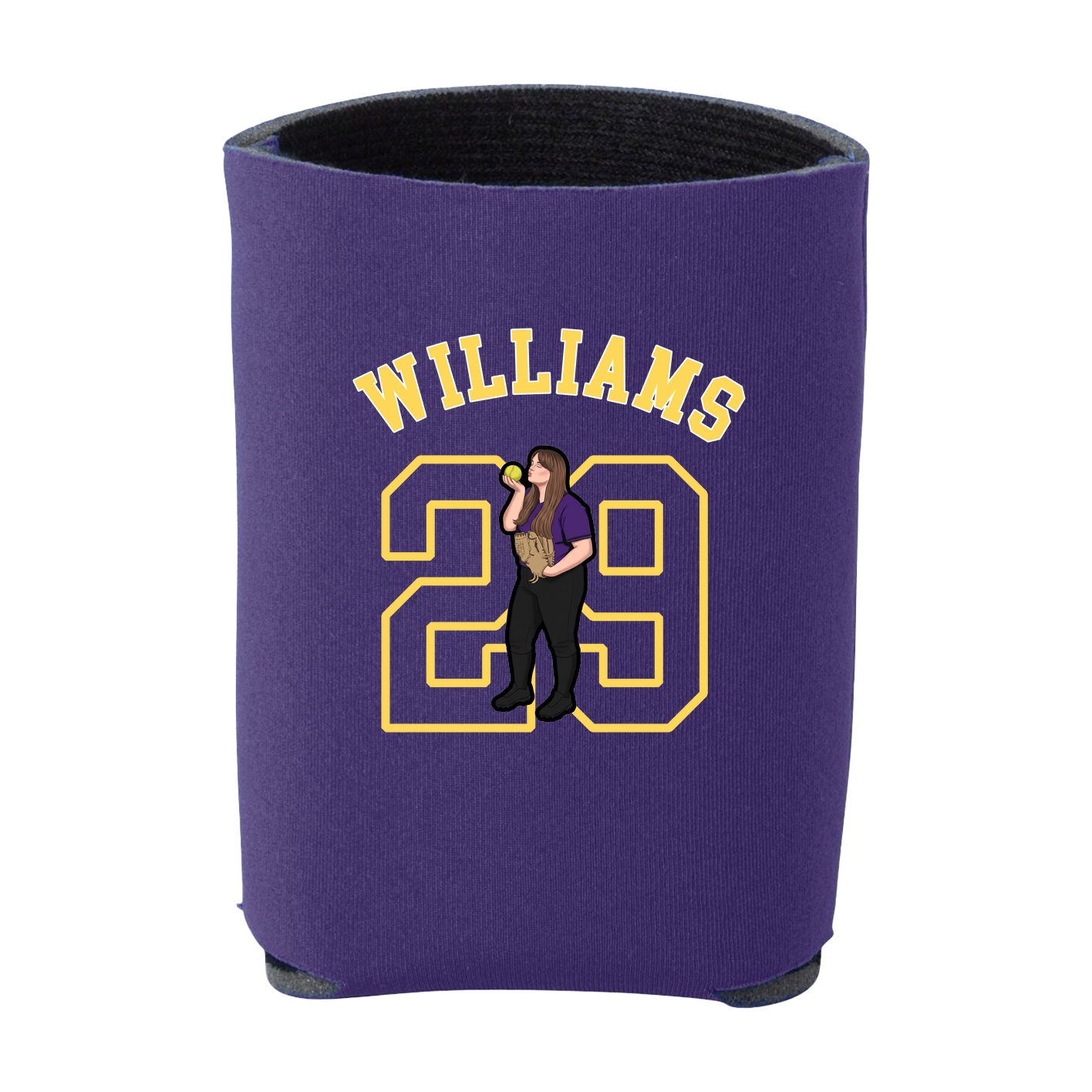Can Holder — Shirsey Arch in Purple