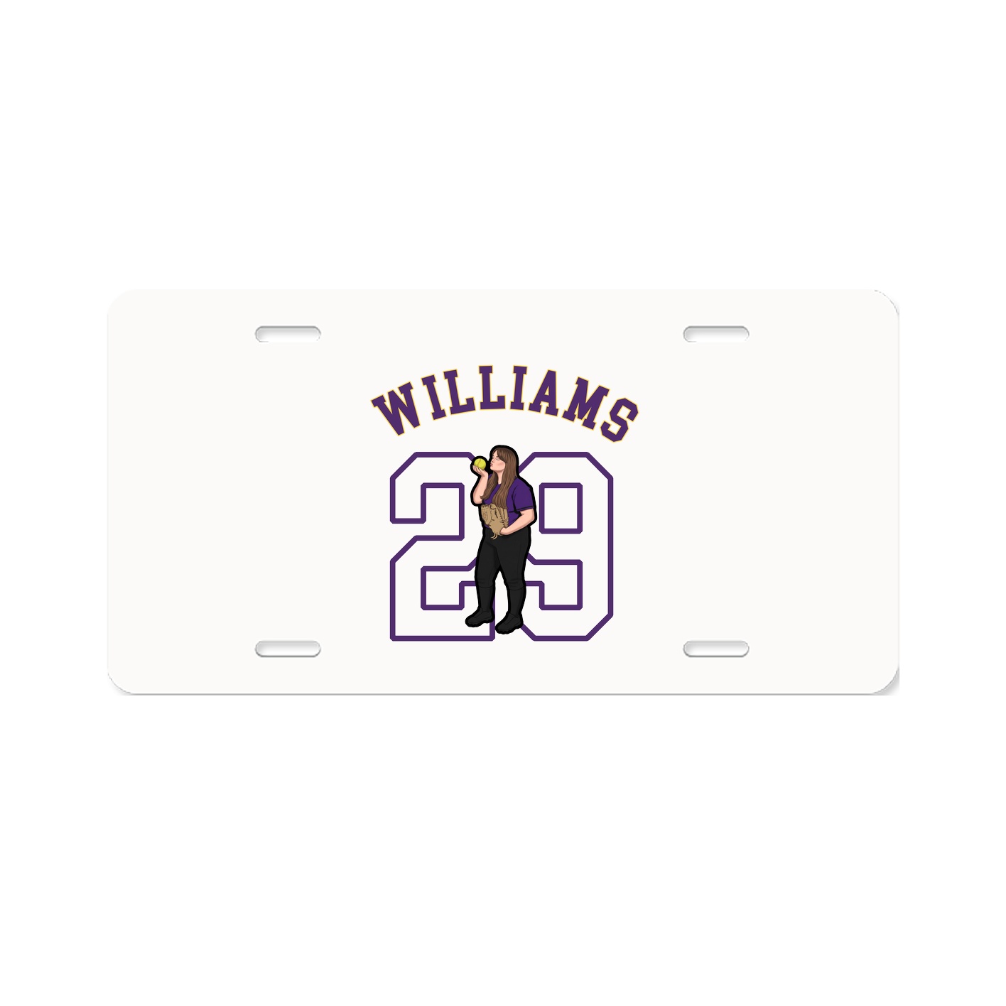 License Plate — Shirsey Arch in Classic