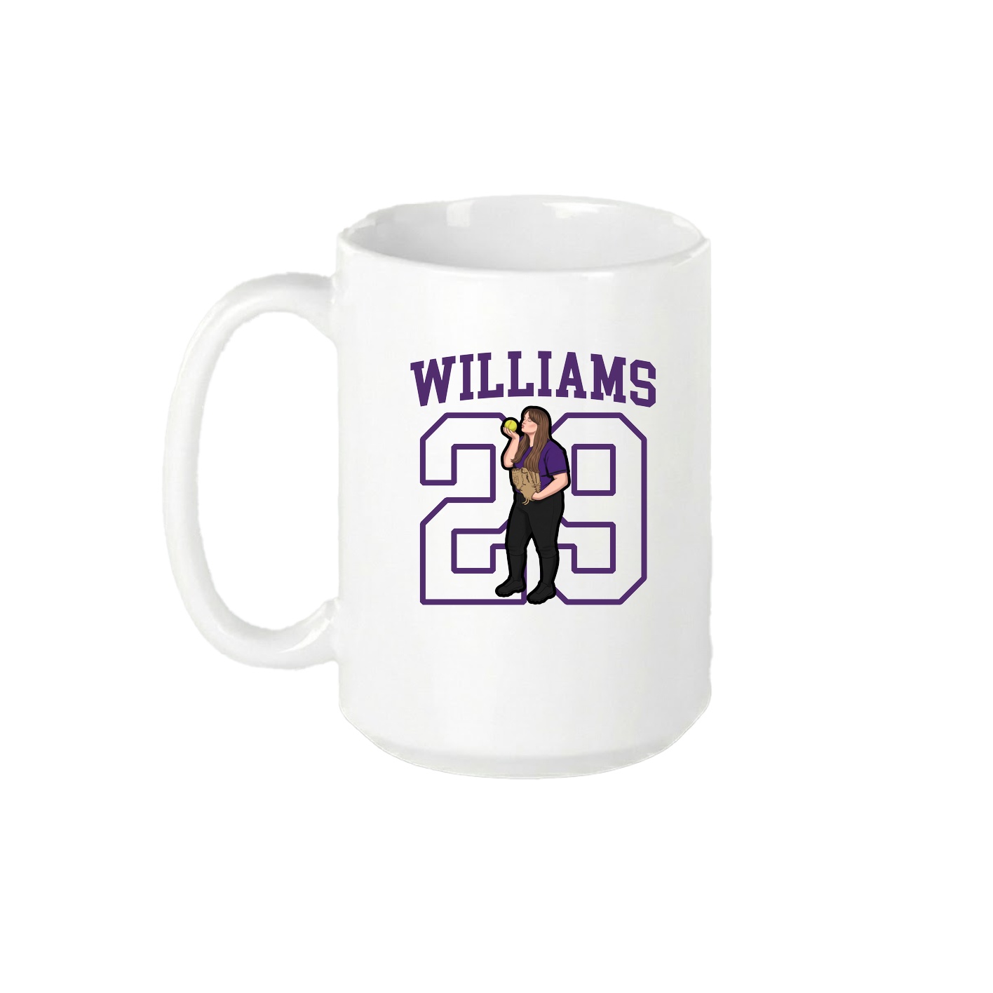 15oz Coffee Mug — Shirsey in White