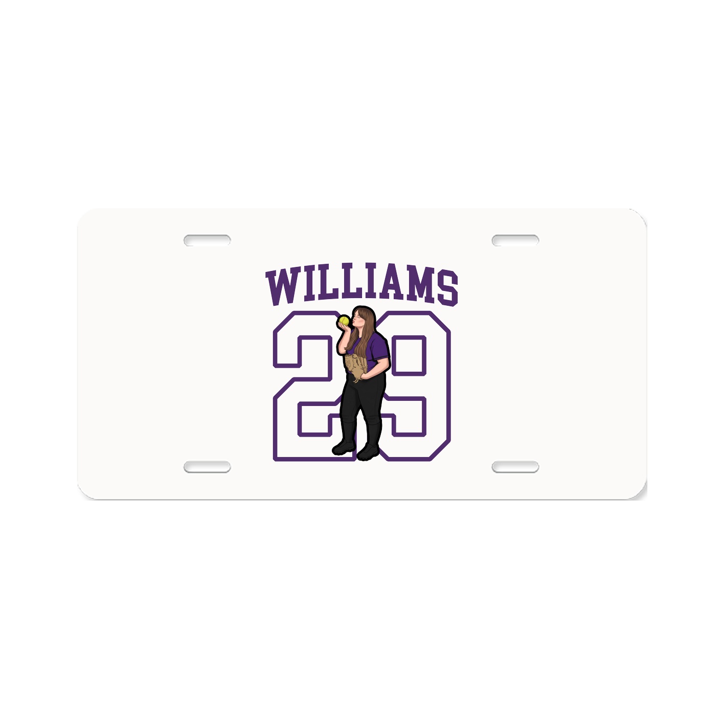 Aluminum License Plate