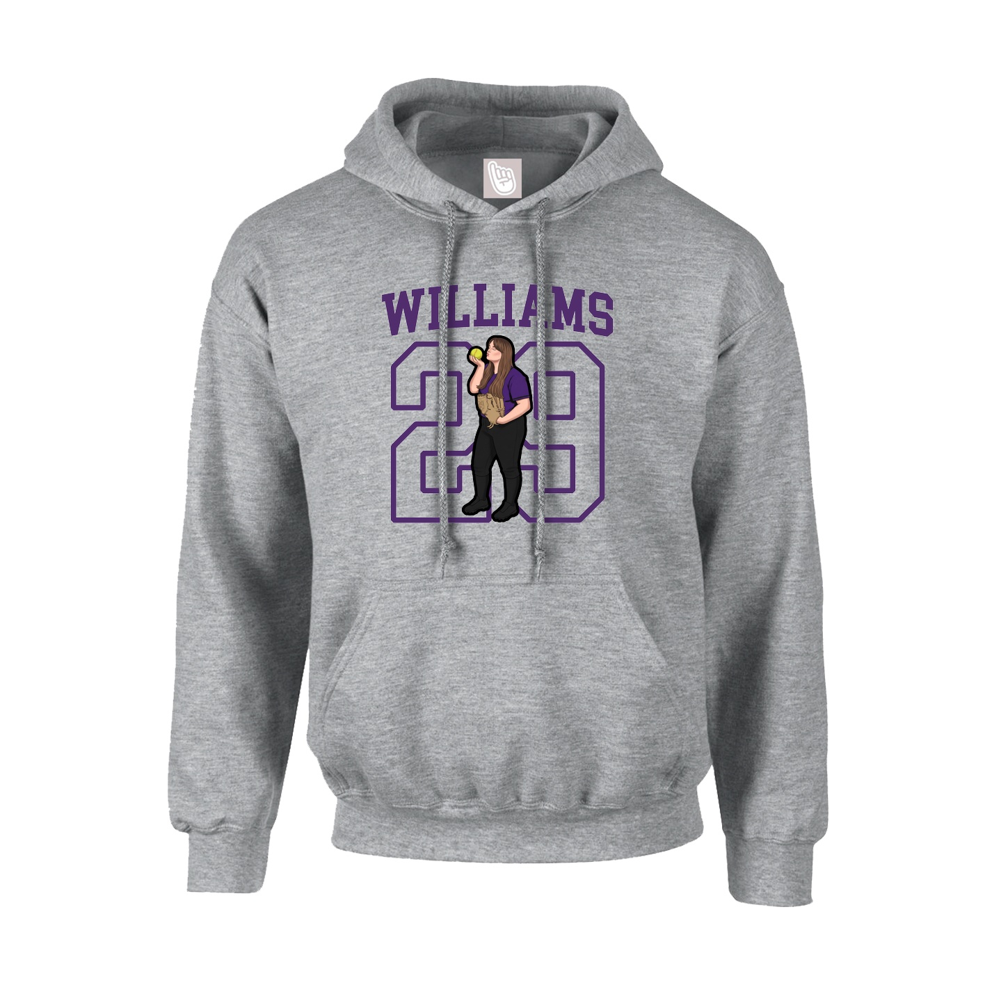 Youth Hoodie — Shirsey in Grey