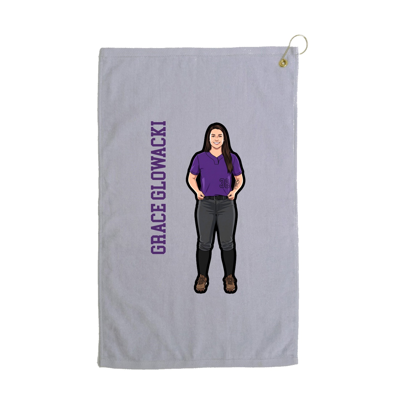 Terry Velour Golf Towel
