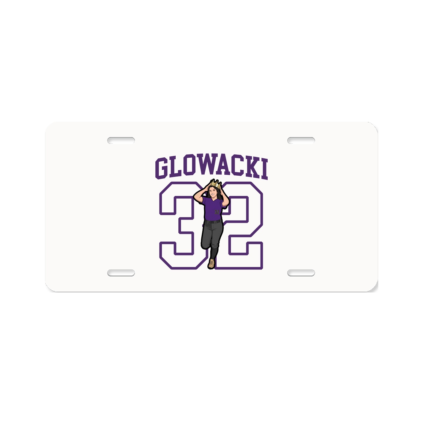 Aluminum License Plate