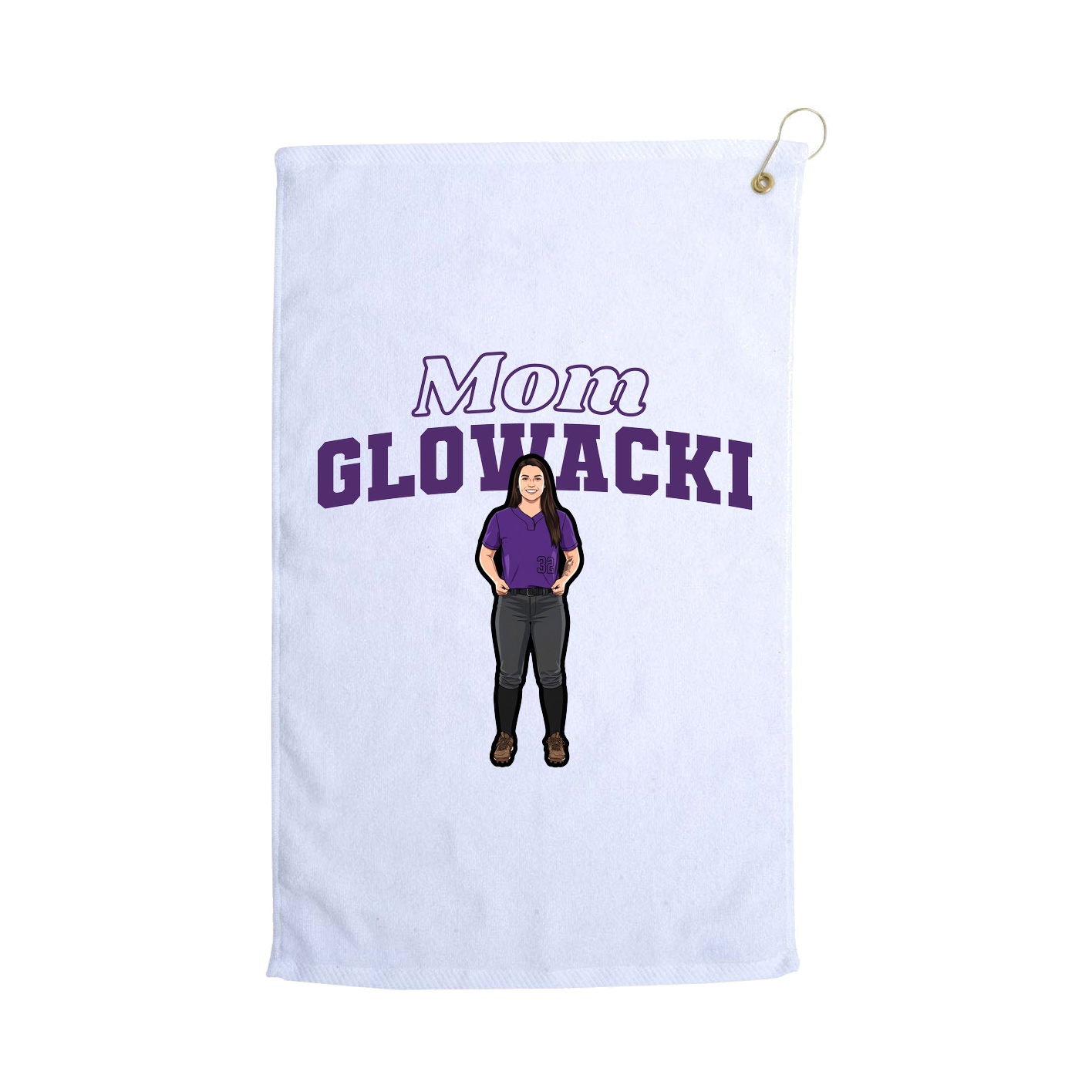 Terry Velour Golf Towel
