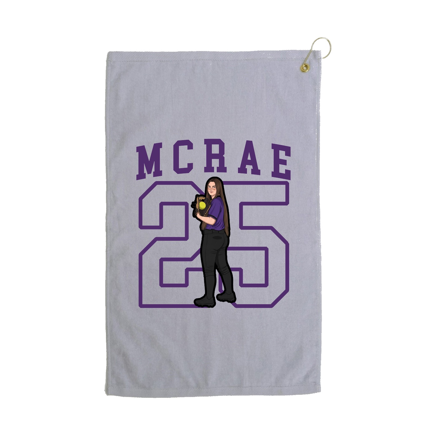 Golf Towel — Shirsey in Grey
