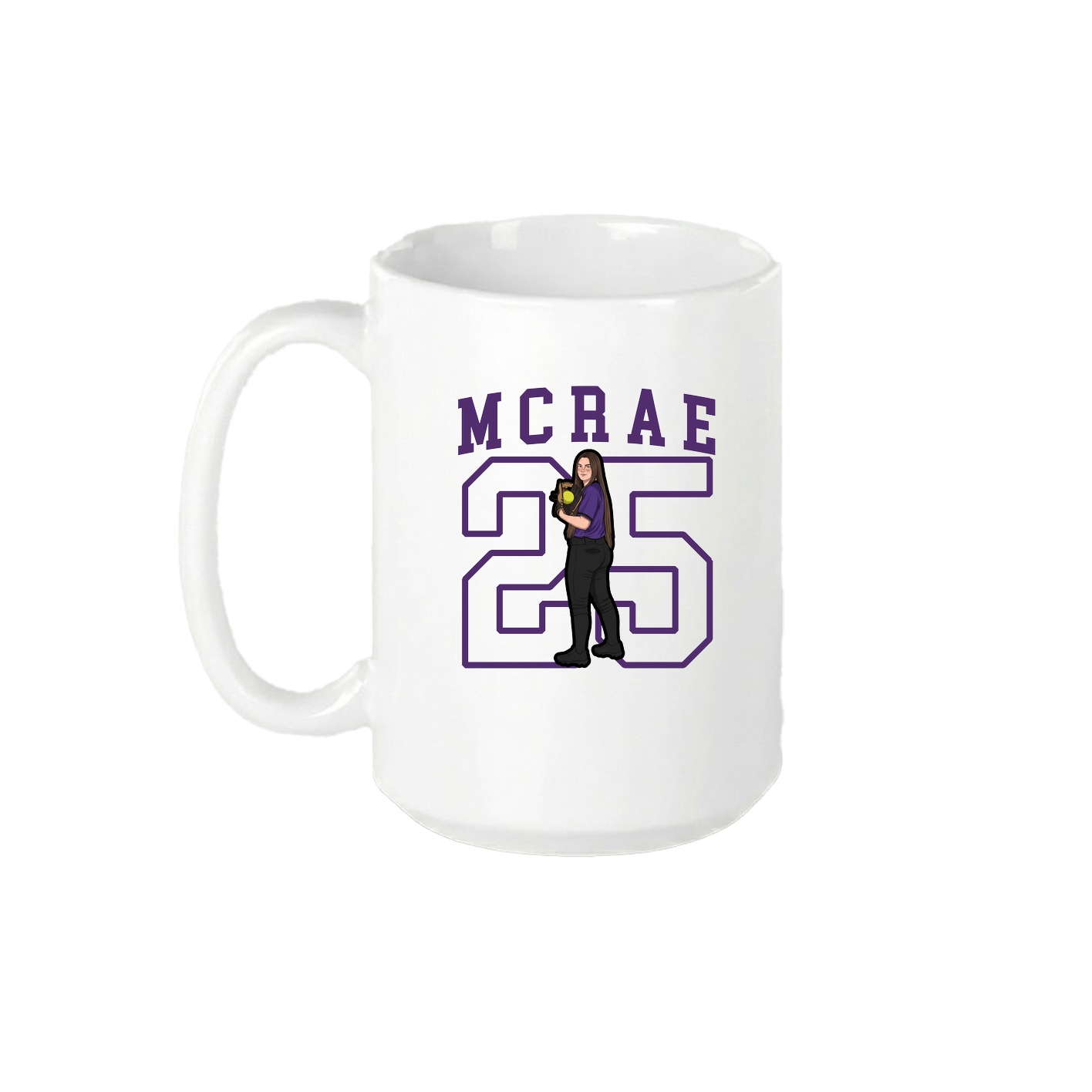 15oz Coffee Mug — Shirsey in White