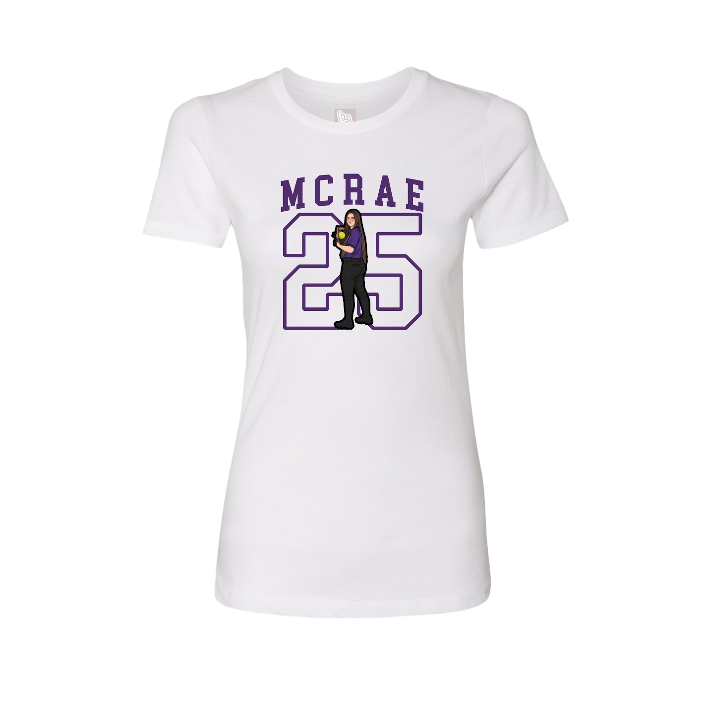 Fitted Women's Tee — Shirsey in White