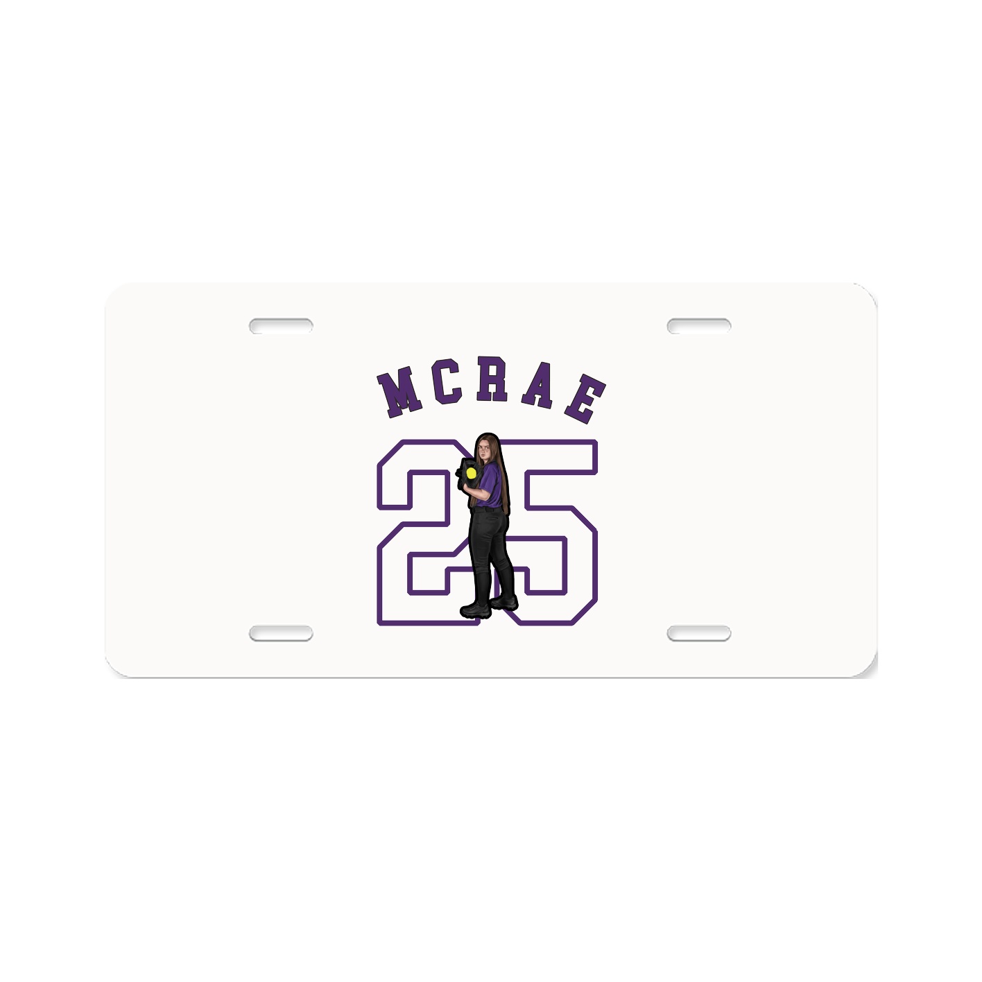 License Plate — Shirsey Arch in Classic