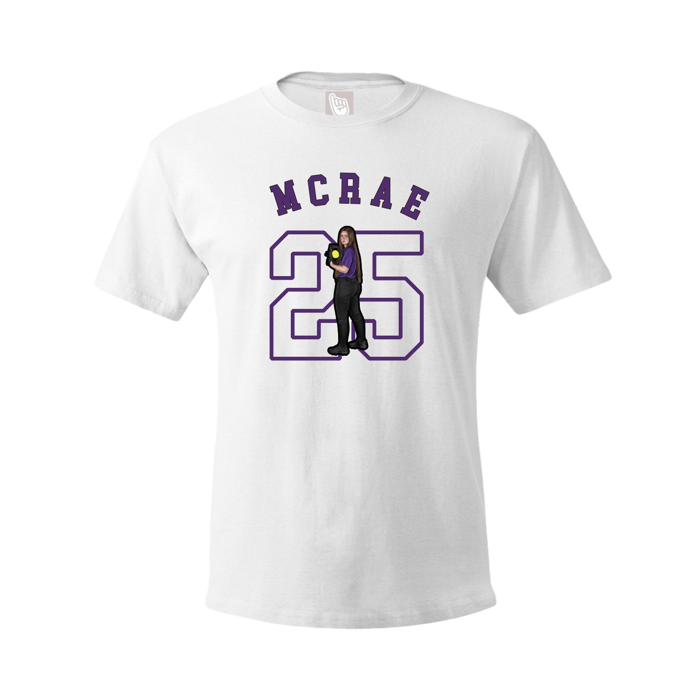 Tee — Shirsey Arch in White