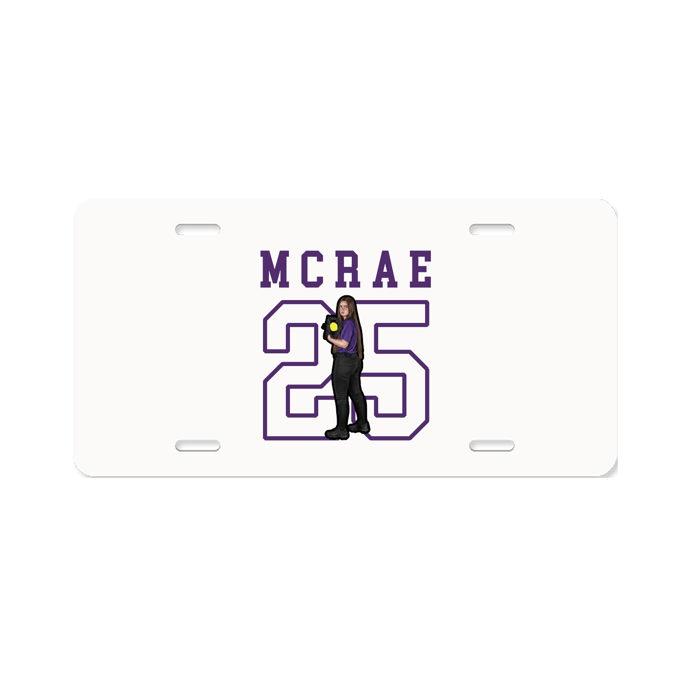 License Plate — Shirsey in Classic