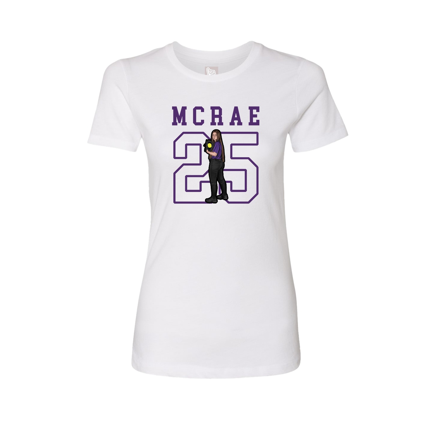 Fitted Women's Tee — Shirsey in White
