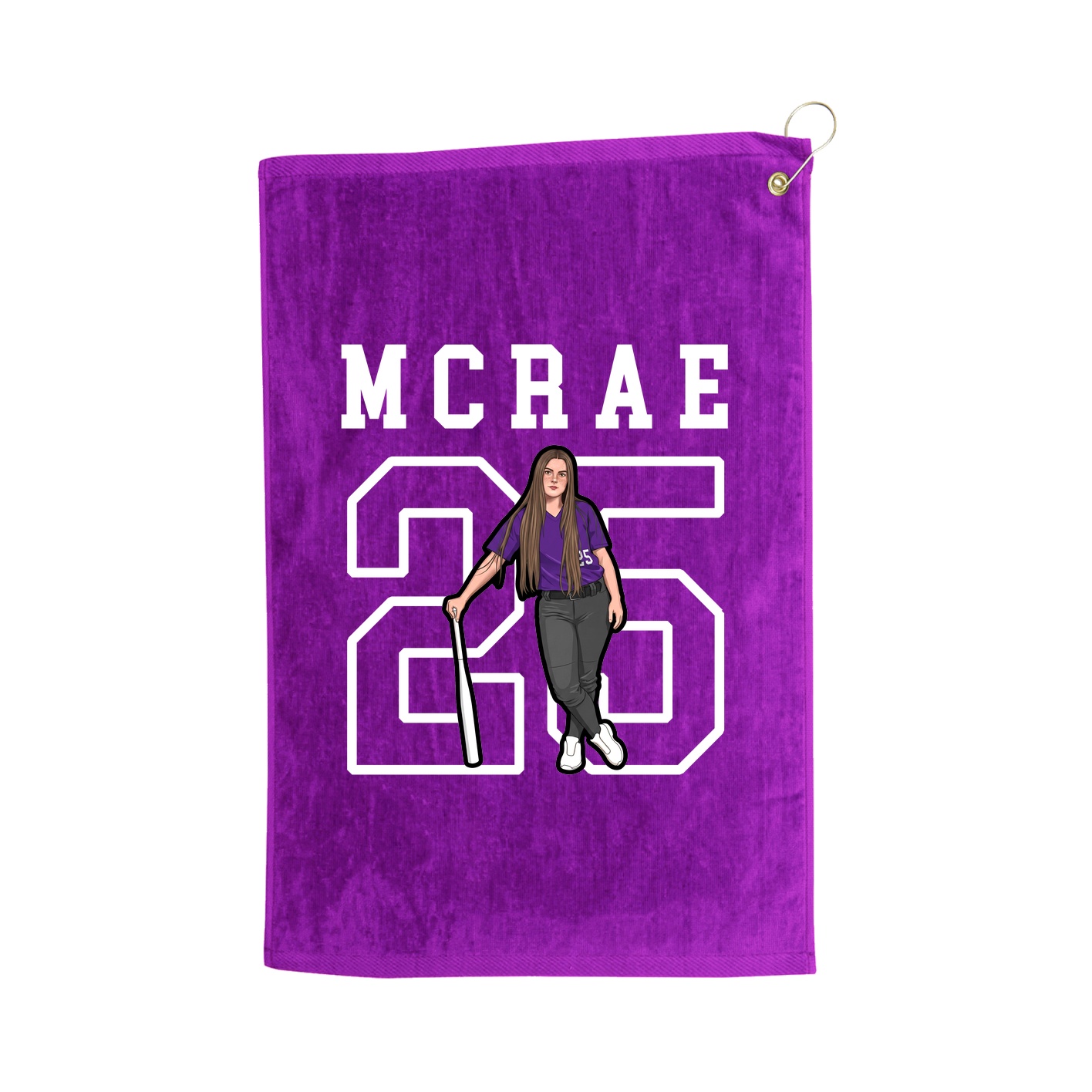 Golf Towel — Shirsey in Purple
