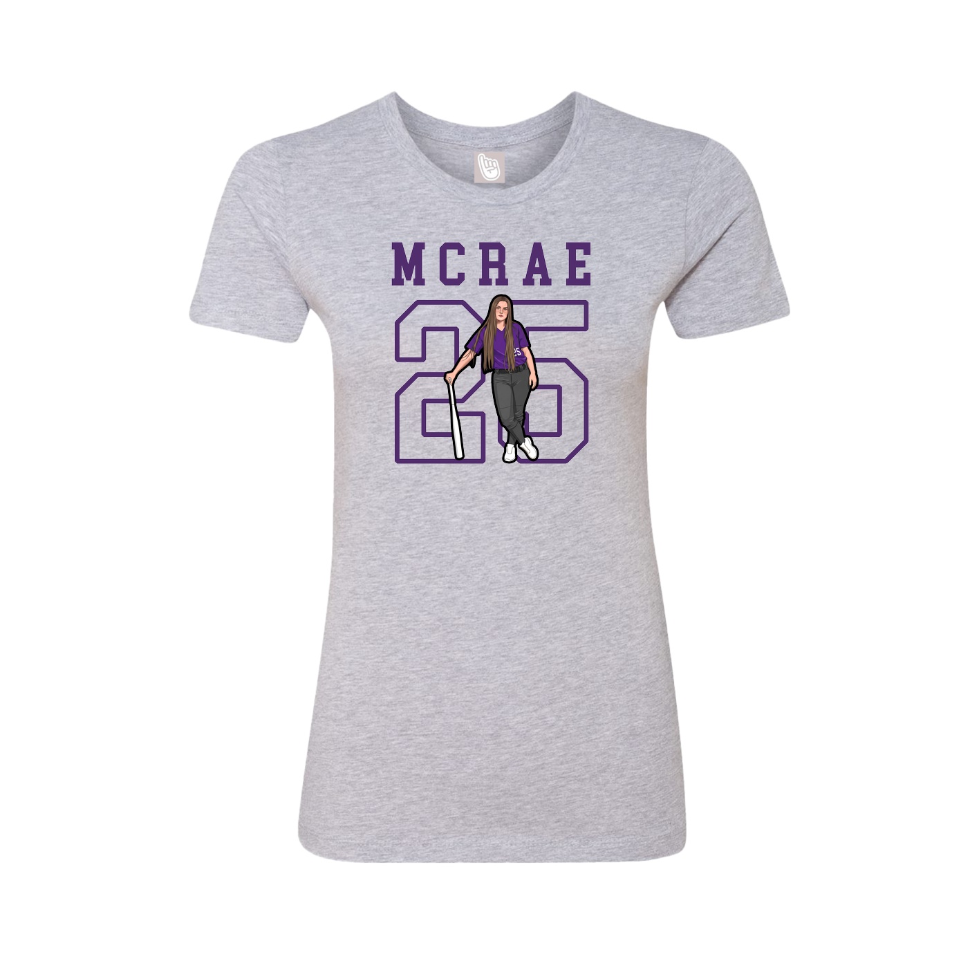 Womens Tee — Shirsey in Grey