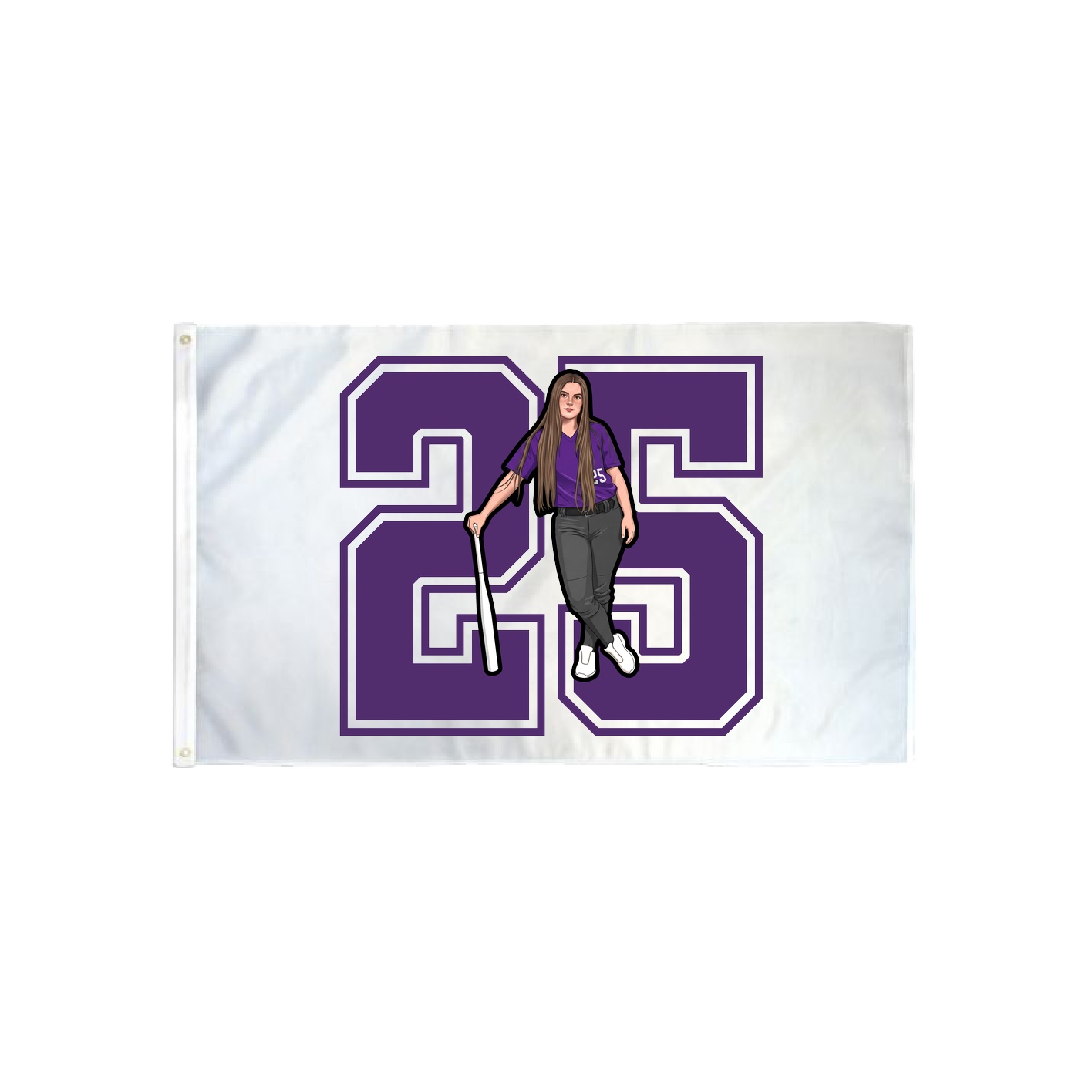 3x5 Flag — Number in Classic