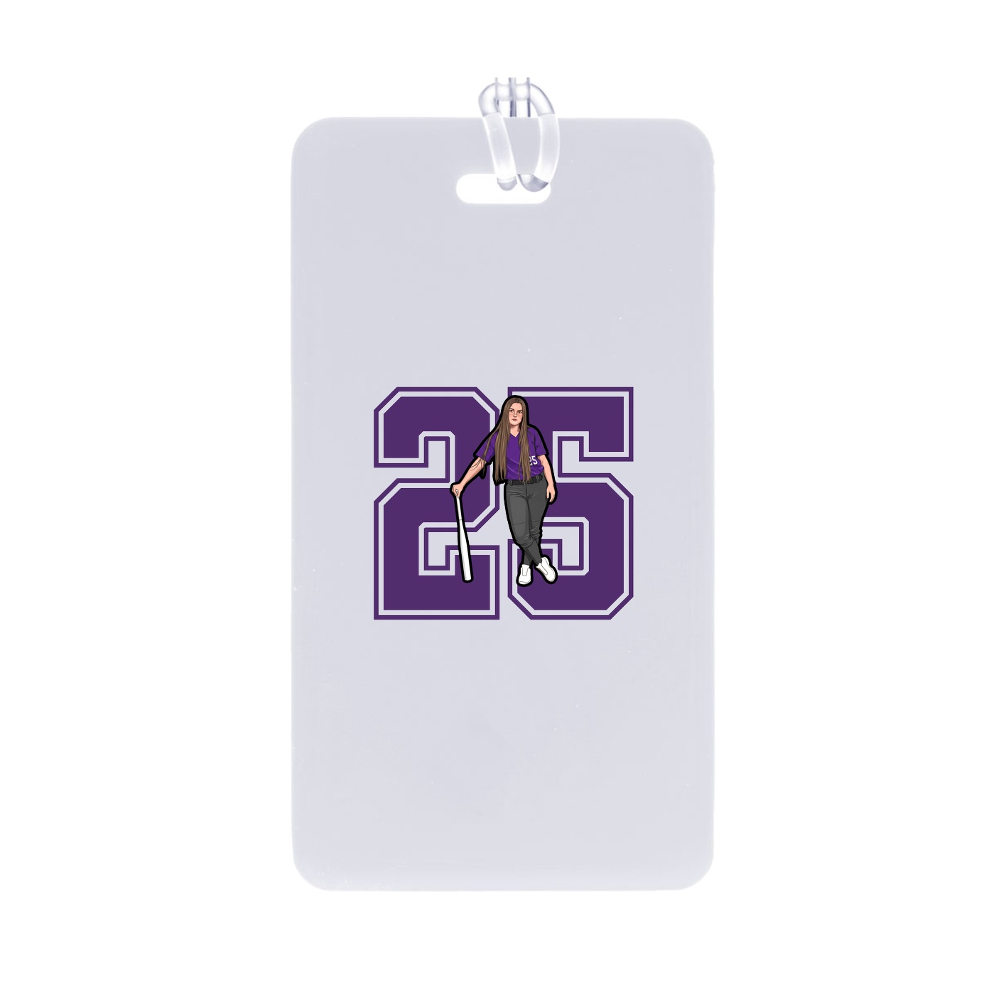 Bag Tag — Number in Classic