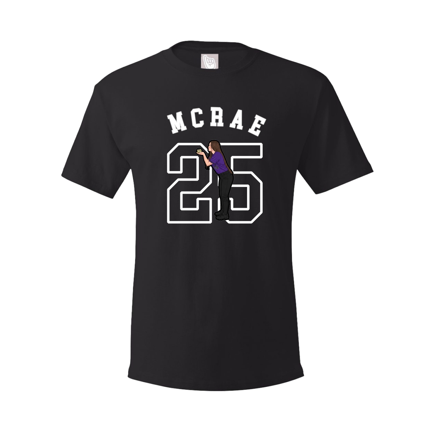 Youth Tee — Shirsey Arch in Black