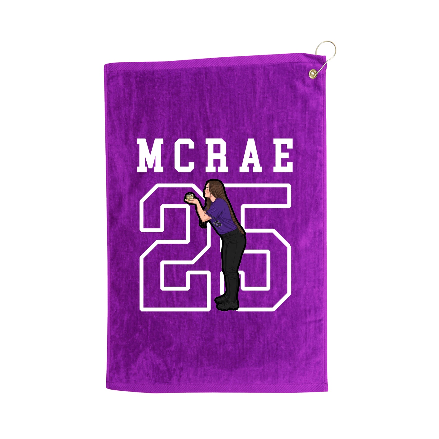 Golf Towel — Shirsey in Purple