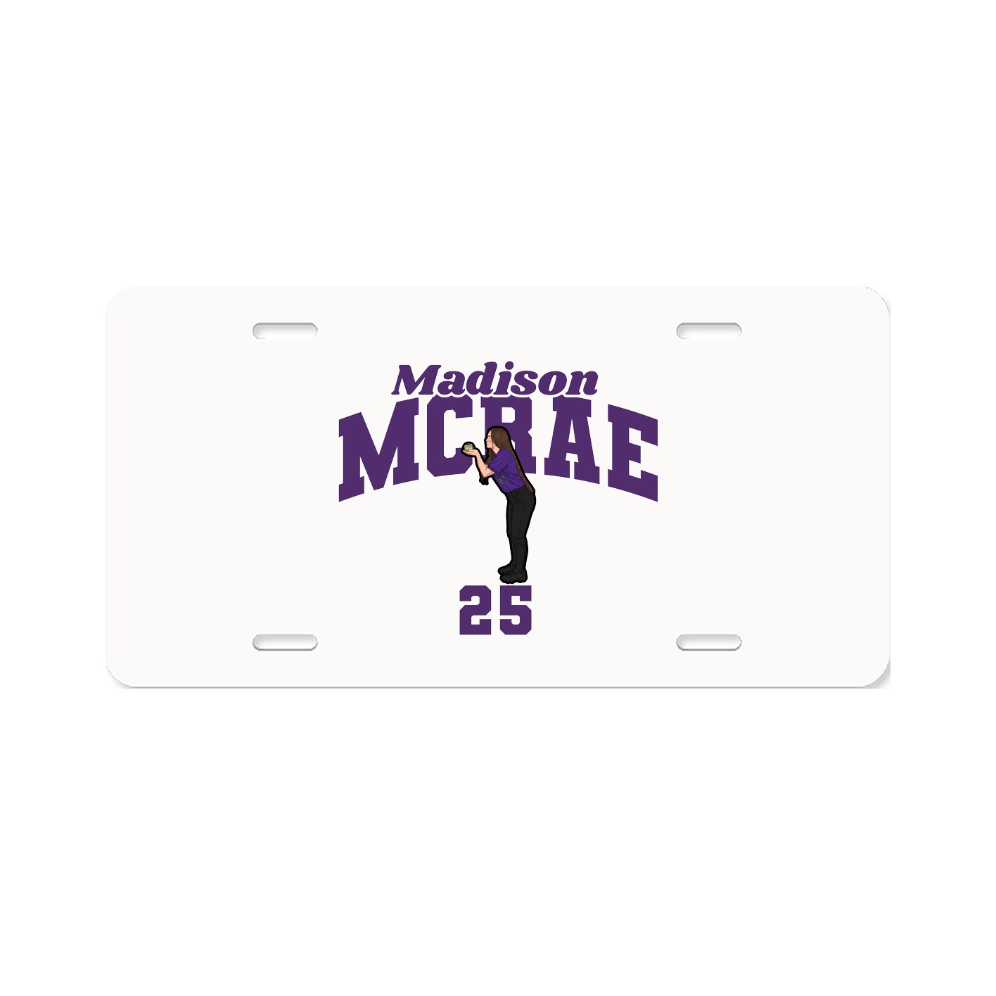 License Plate — Signature Arch in Classic