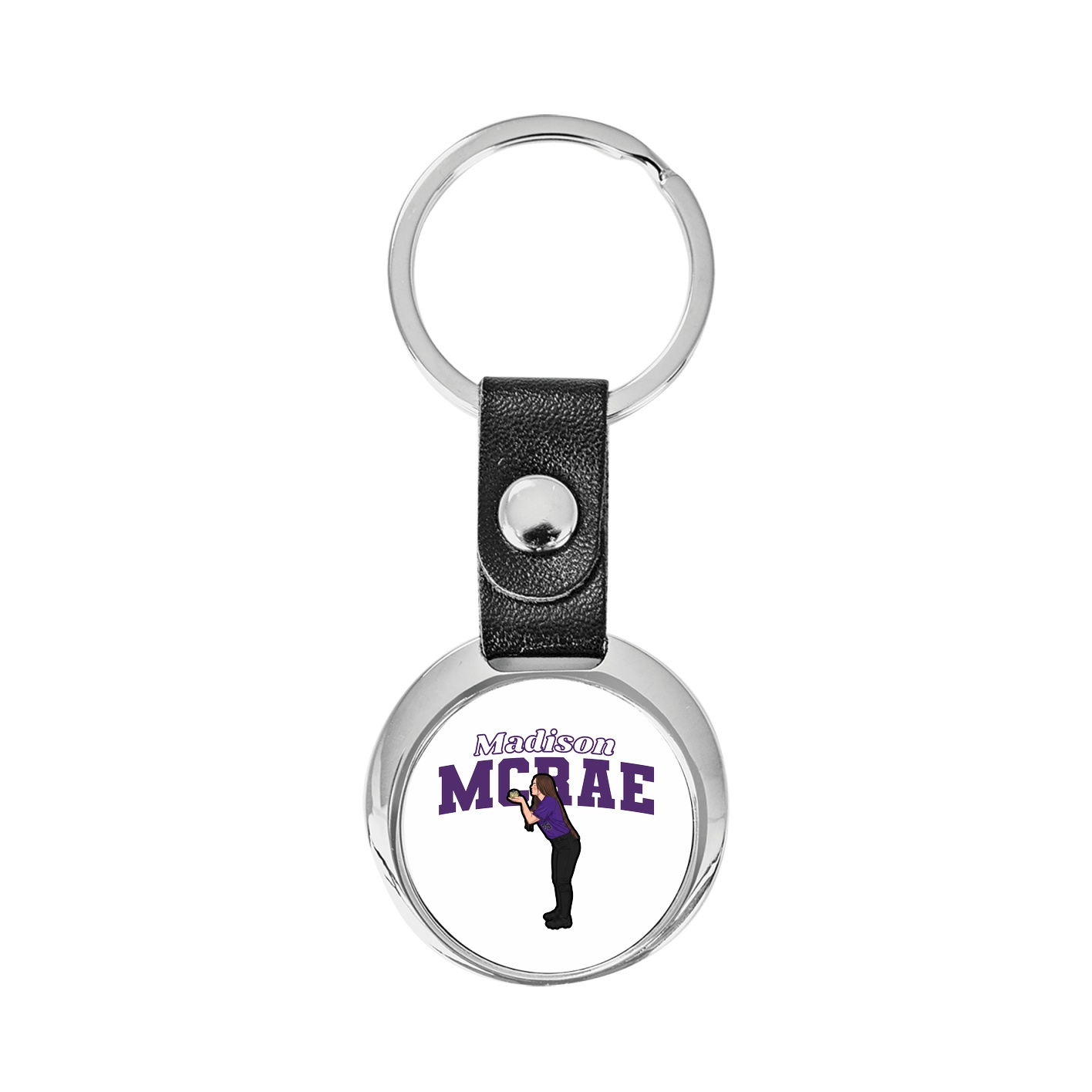 Key Chain — Name Arch in Classic