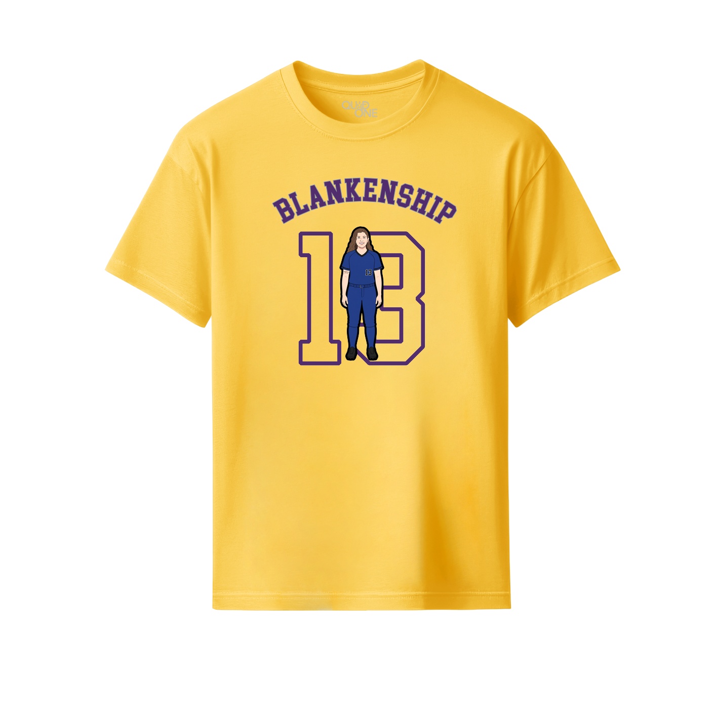 Youth Tee — Shirsey Arch in Yellow