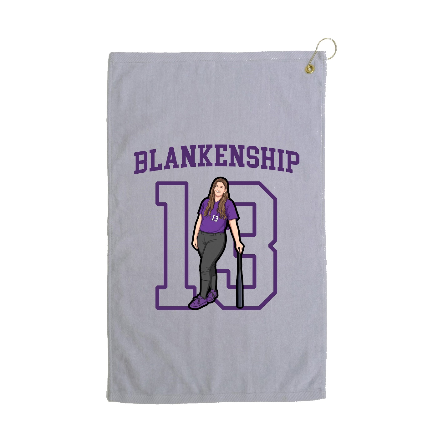 Golf Towel — Shirsey in Grey