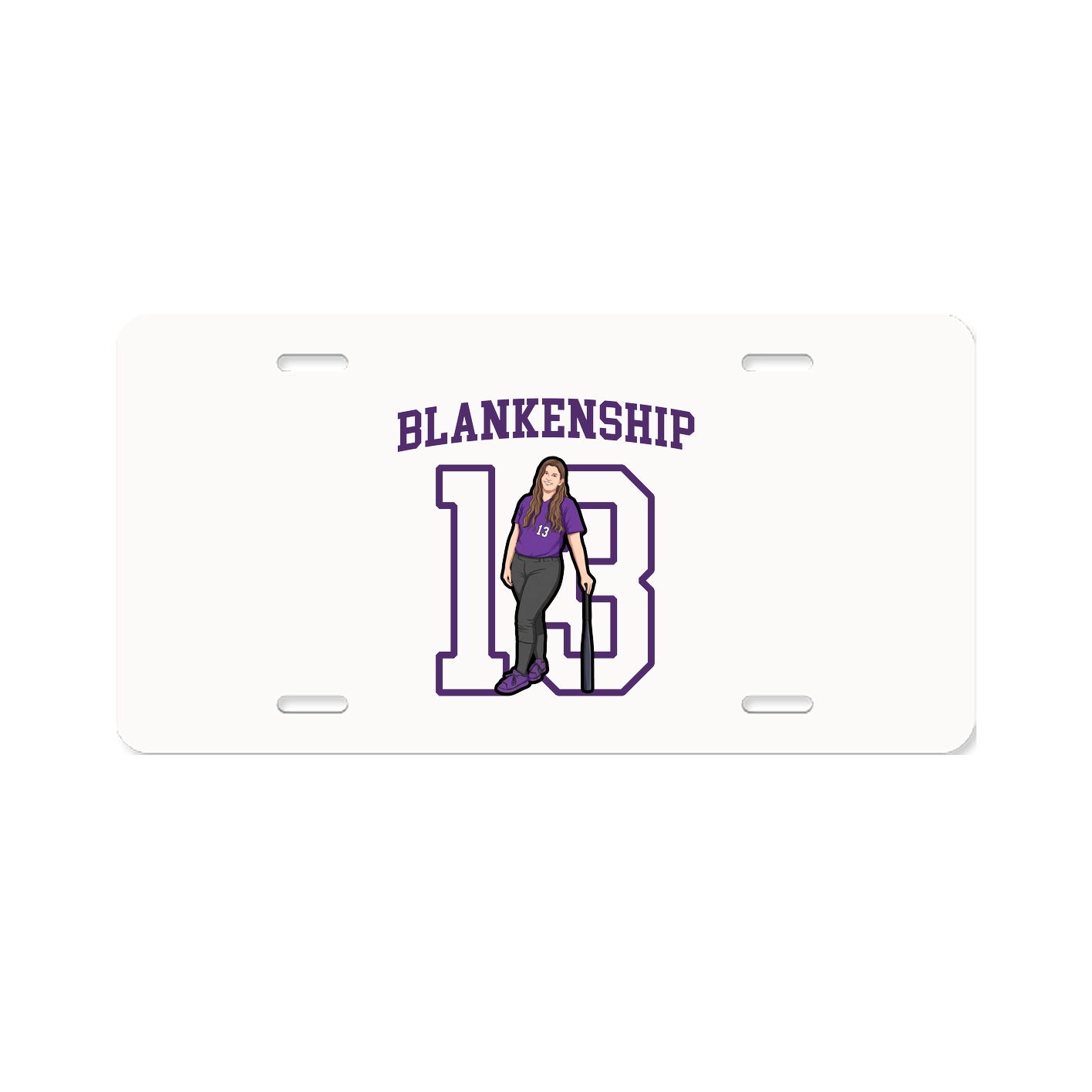 License Plate — Shirsey in Classic