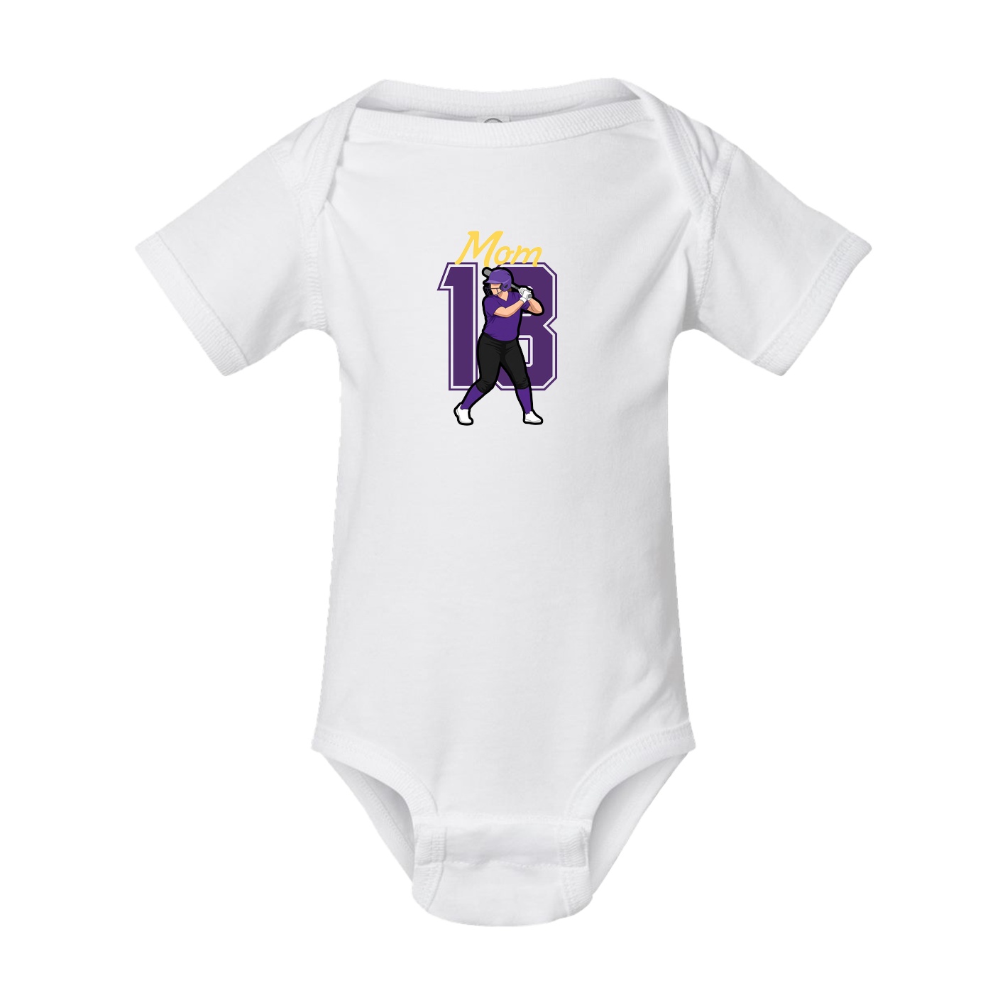 Baby Onesie — Mothers Day Shirsey in White